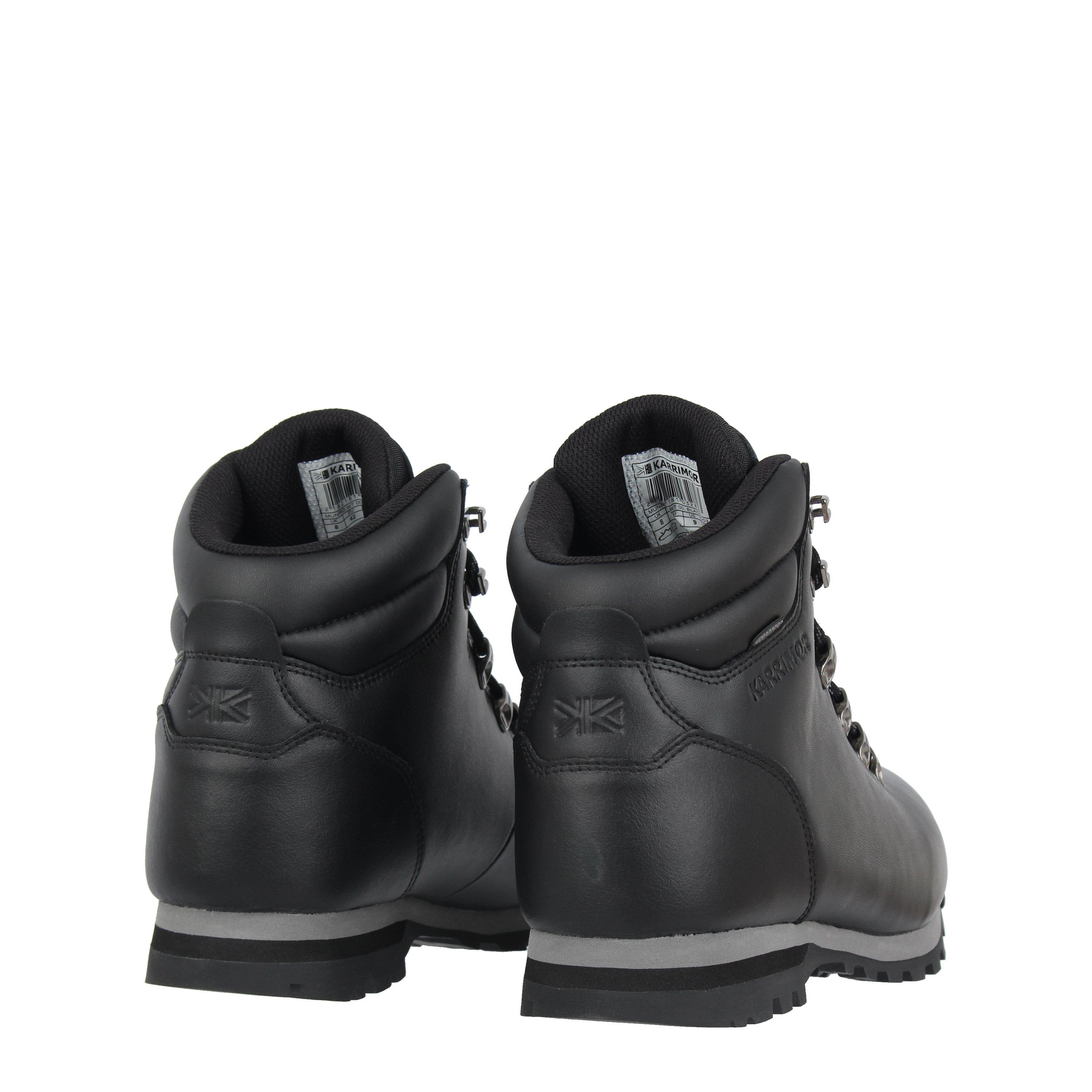 Black - Karrimor - Munro Waterproof Walking Boots Mens - 4