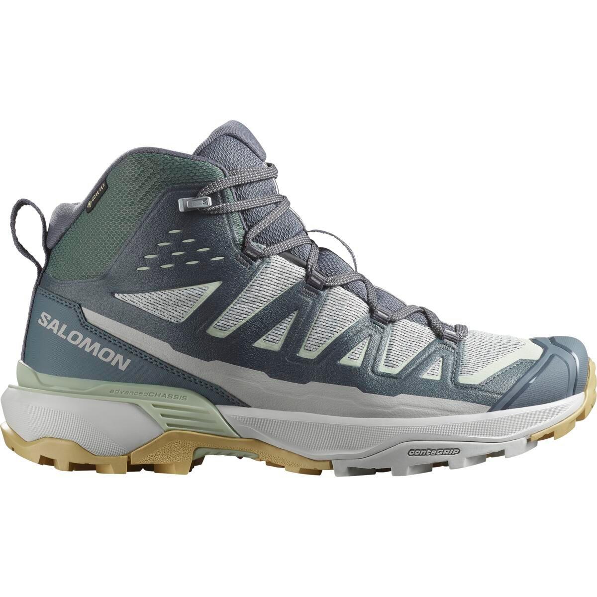 Grey Violet - Salomon - X Ultra 360 EDGE Mid GTX Hiking Boots Mens - 1