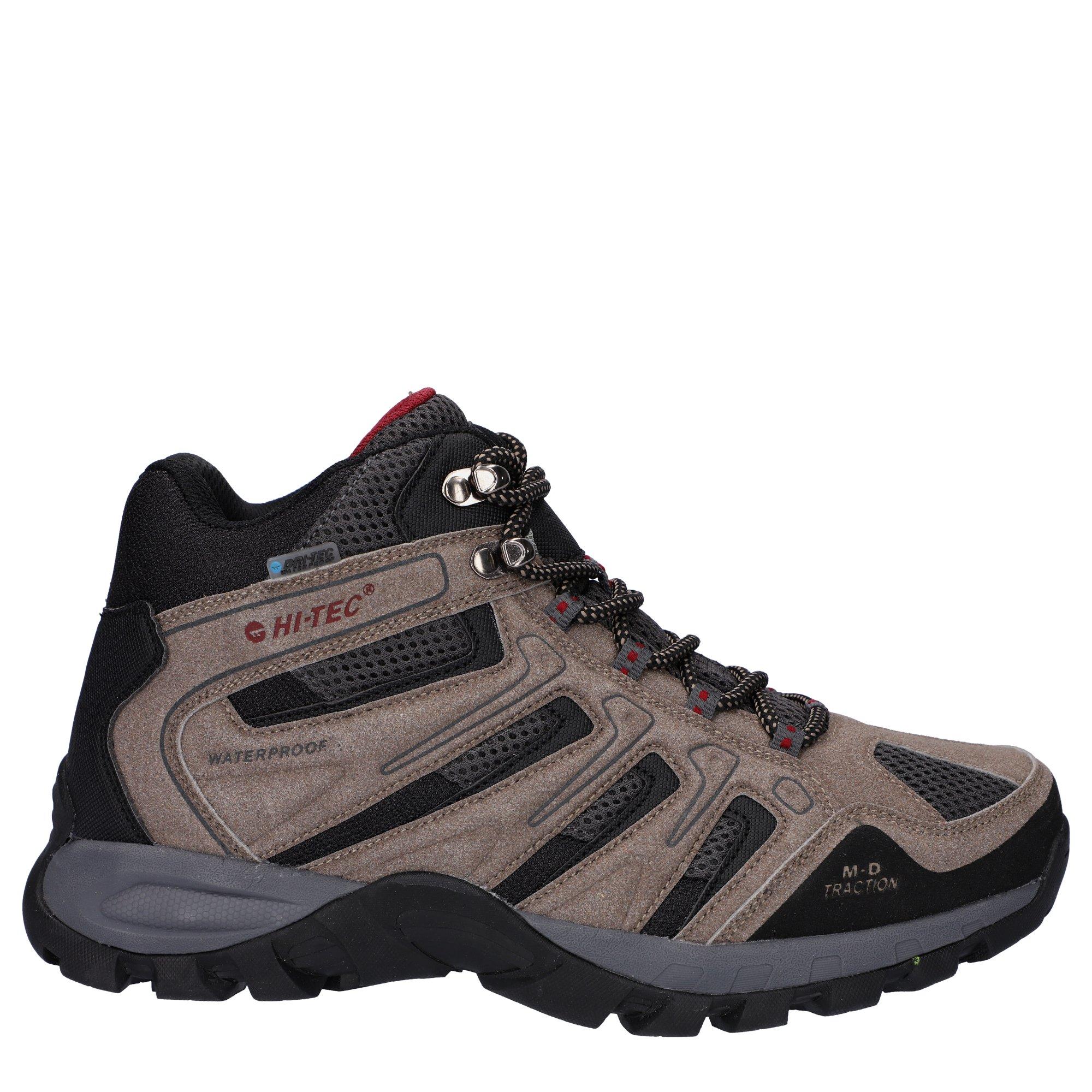 Taupe/Brick - Hi Tec - Torca Non-Waterproof Hiking Boot - 2