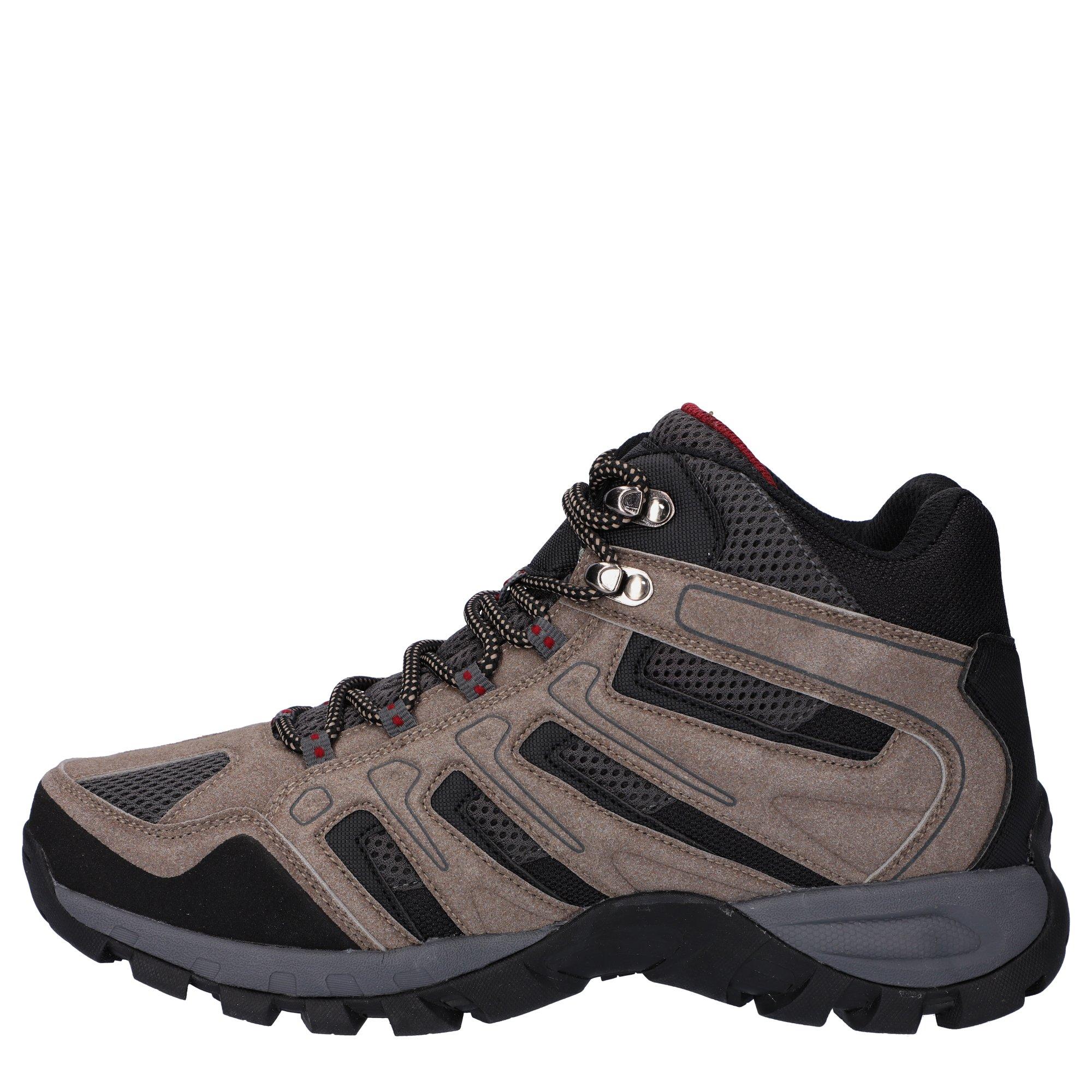 Taupe/Brick - Hi Tec - Torca Non-Waterproof Hiking Boot - 3