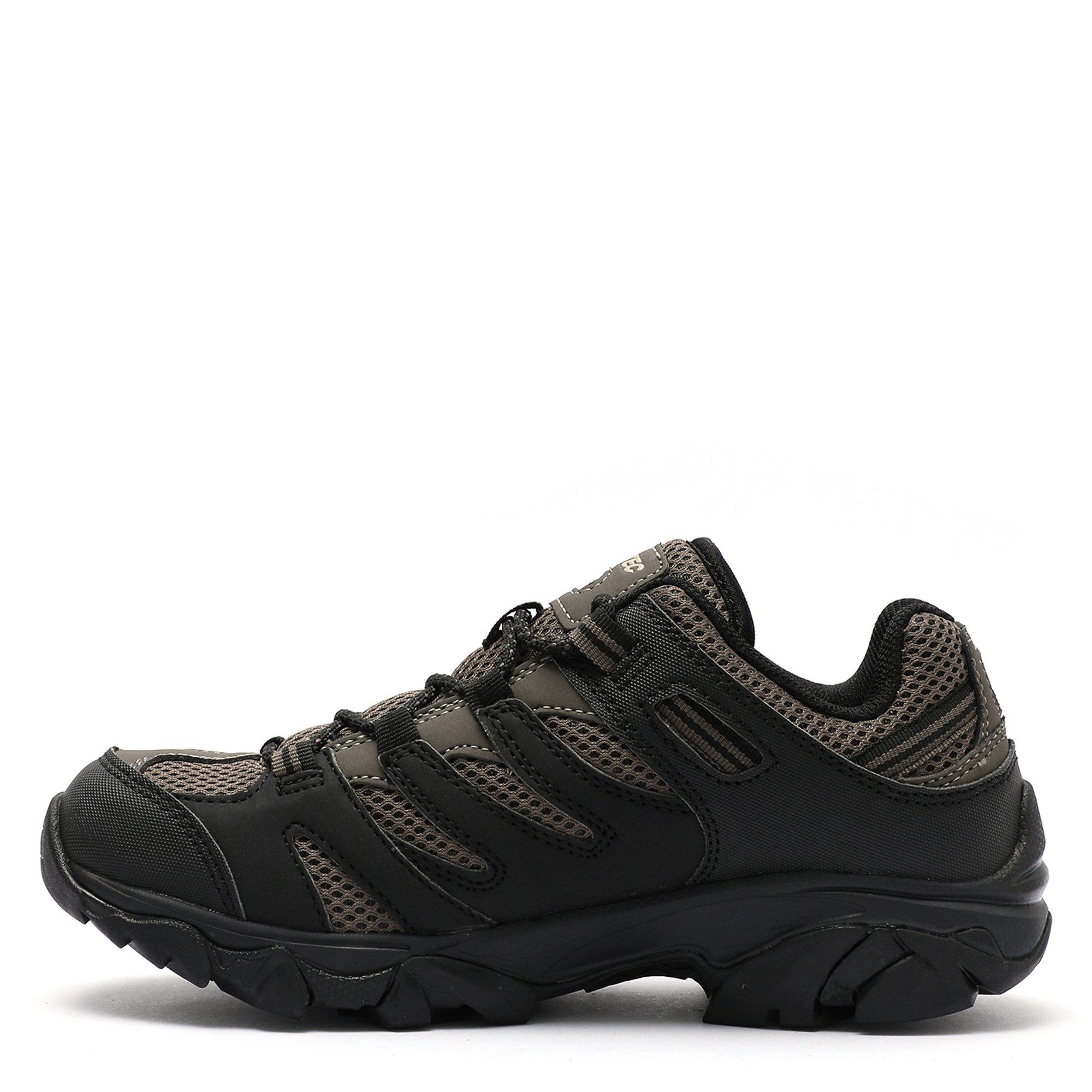 Olive/Black - Hi Tec - Tarantula Low Walking Shoes Mens - 2