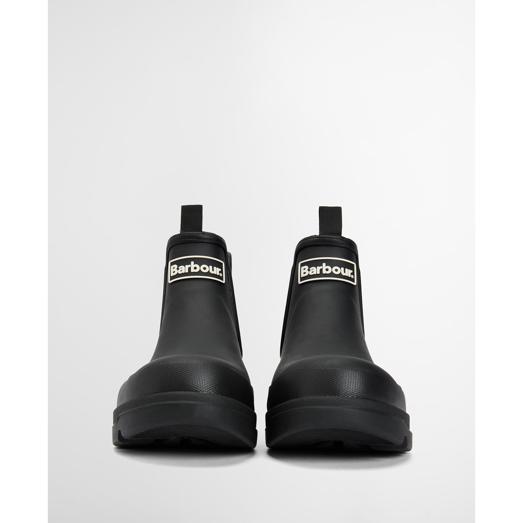 Black BK31 - Barbour - Men's Chelsea Wellington Boots - 4