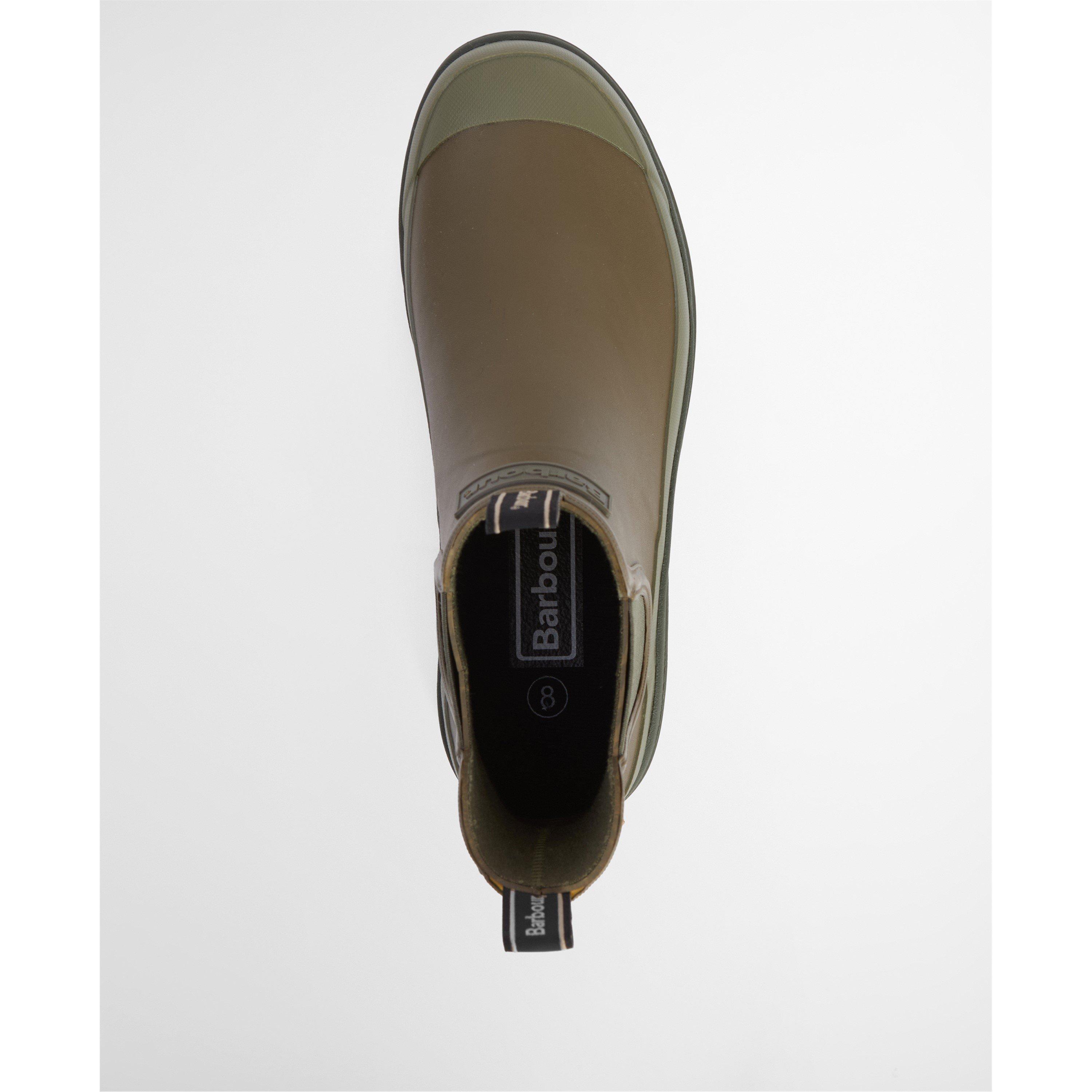 OL71 Olive - Barbour - Mens Chelsea Wellington Boots - 9