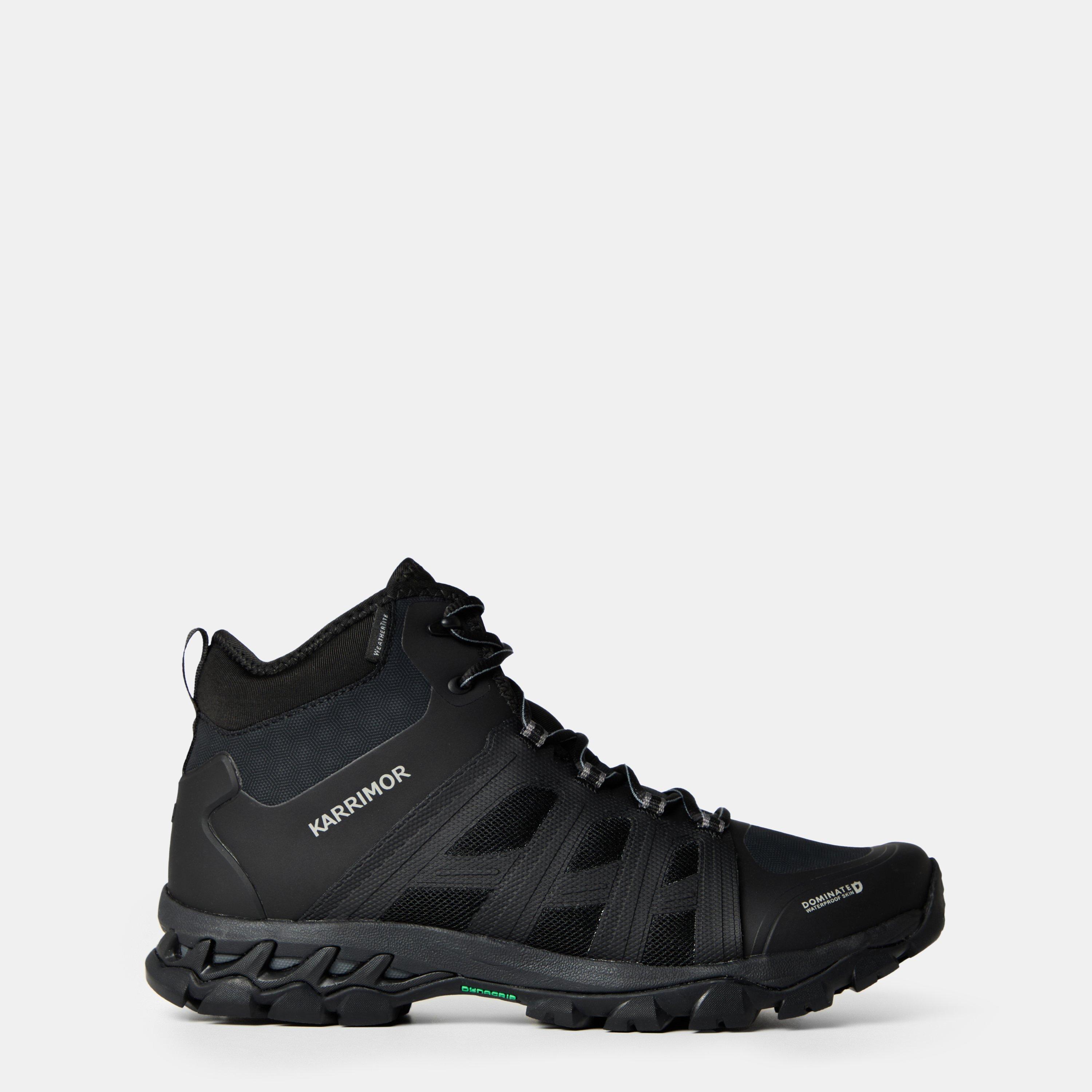 Karrimor Men's Dominator Waterproof Walking Boots - Black - 7 (41)