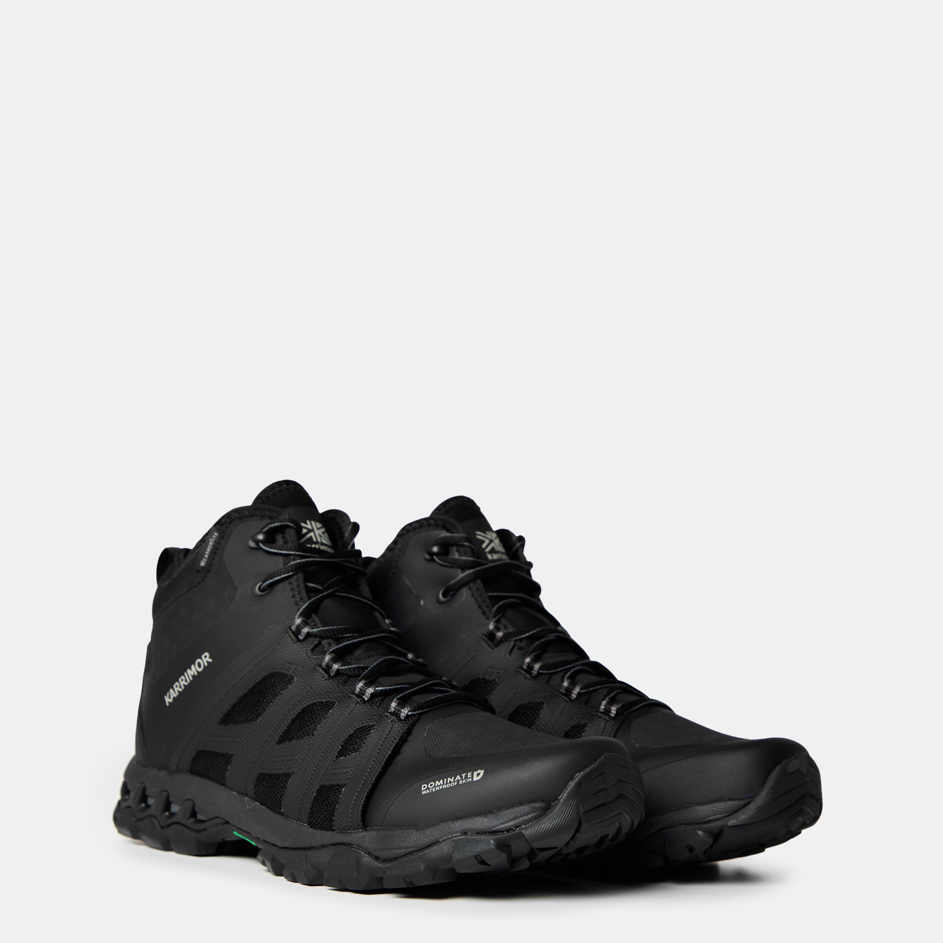 Black - Karrimor - Dominator Waterproof Walking Boots Mens - 4