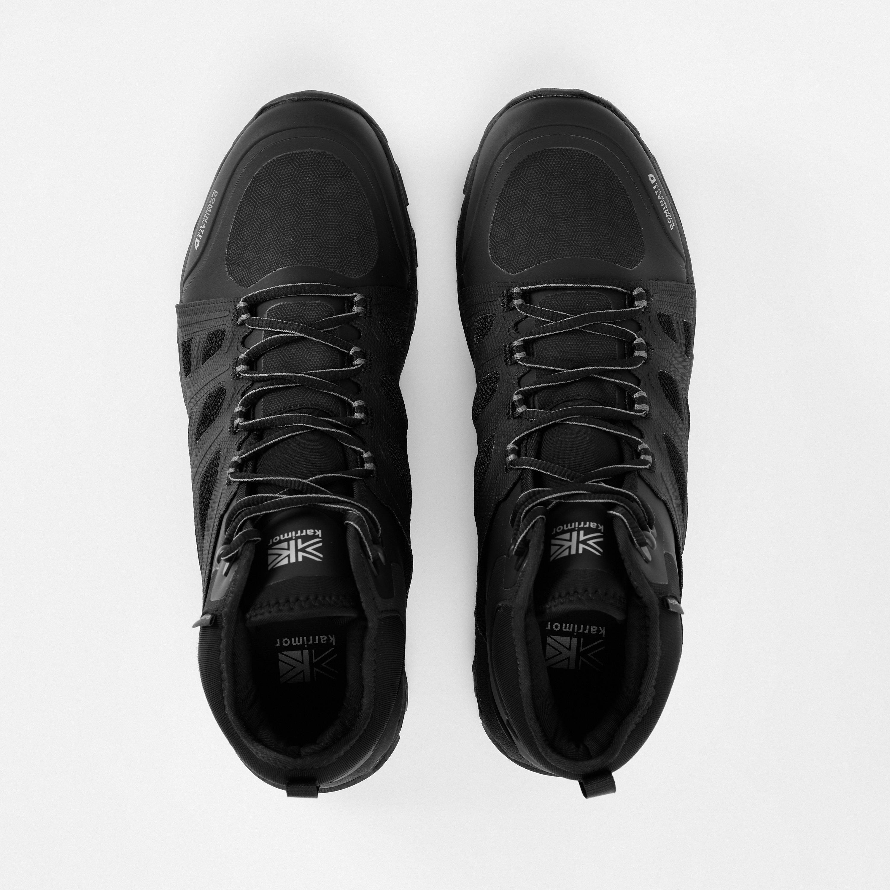 Black - Karrimor - Dominator Waterproof Walking Boots Mens - 5