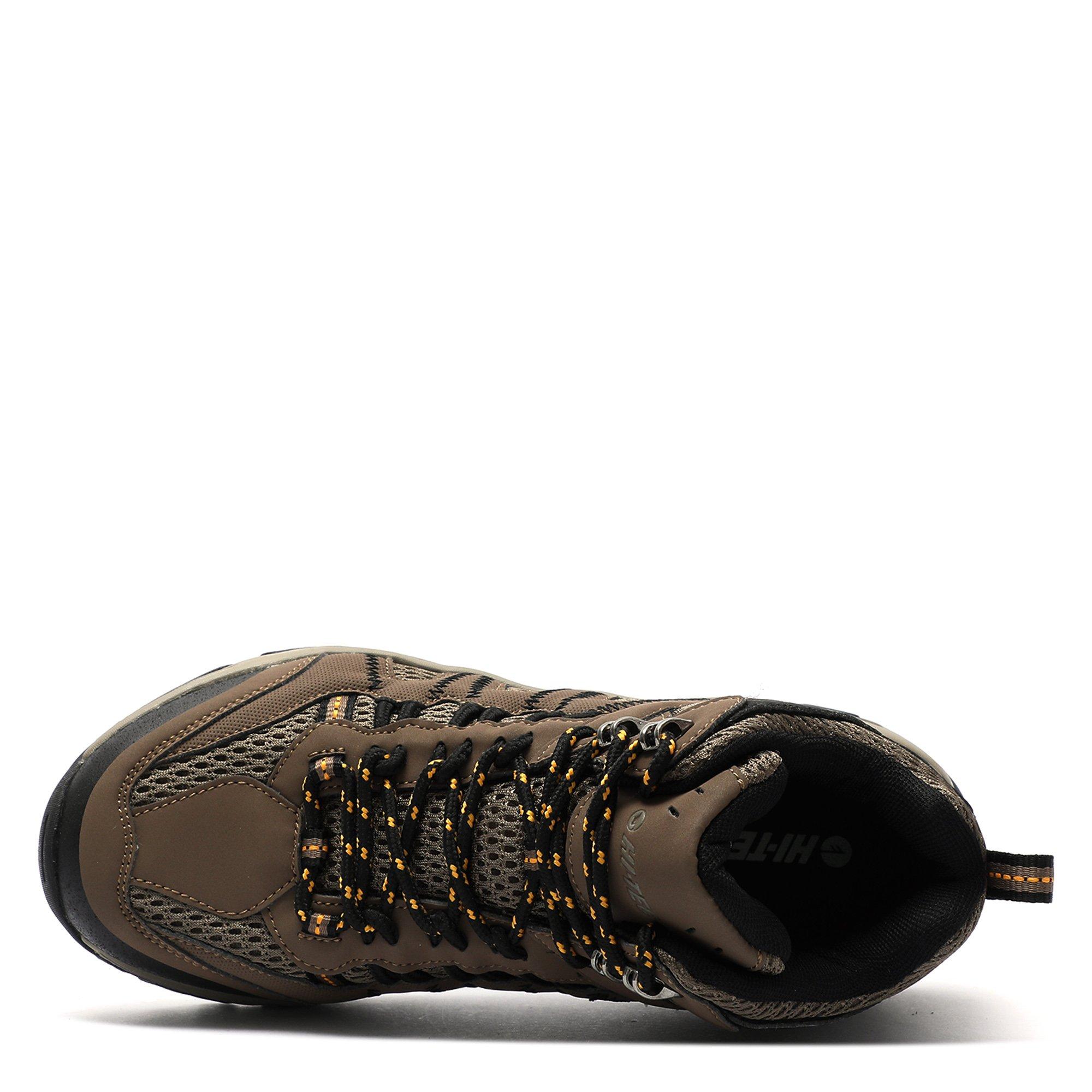 Taupe/CoreGold - Hi Tec - Hi Santa Cruz Trek Mid Hiking Boots Mens - 3