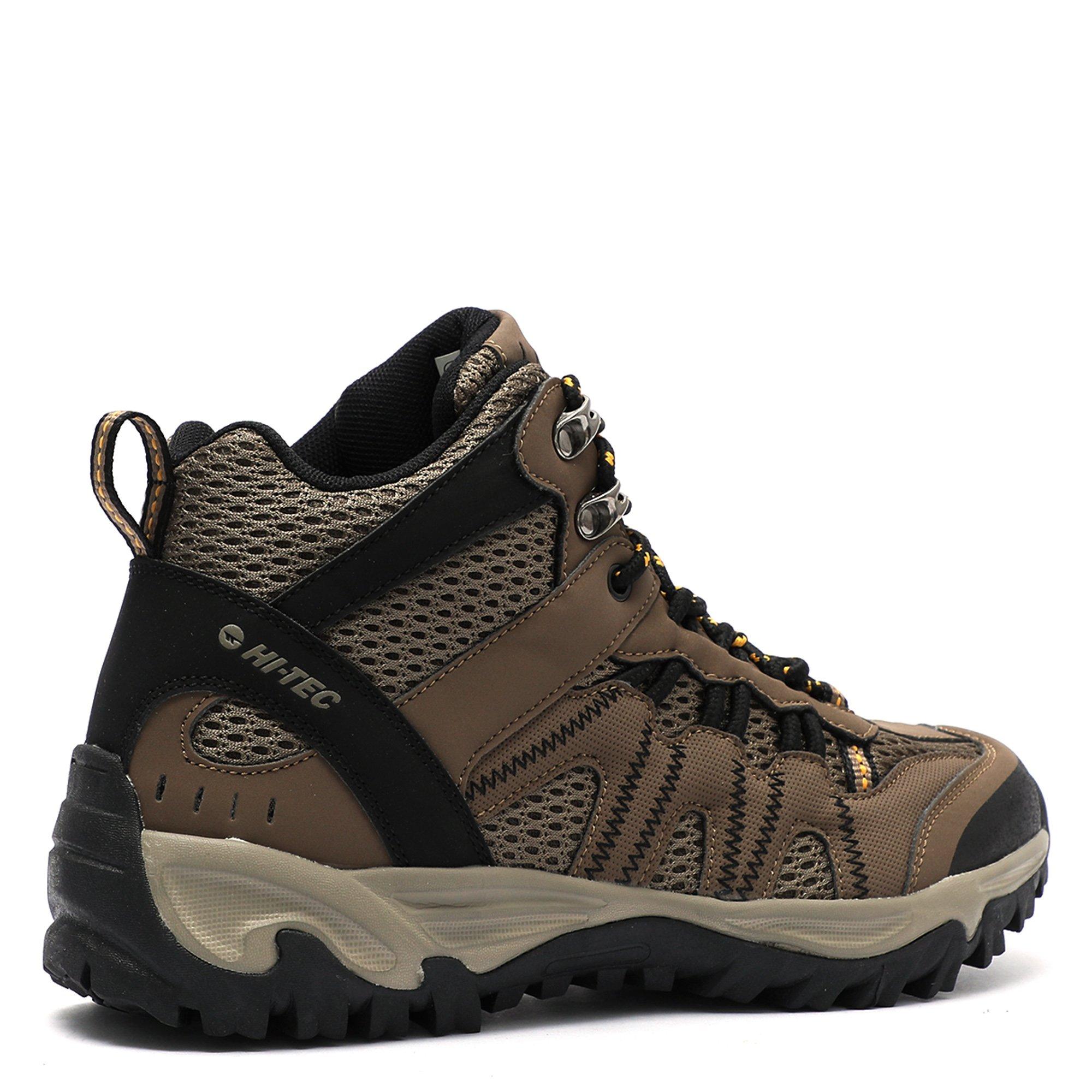 Taupe/CoreGold - Hi Tec - Hi Santa Cruz Trek Mid Hiking Boots Mens - 6