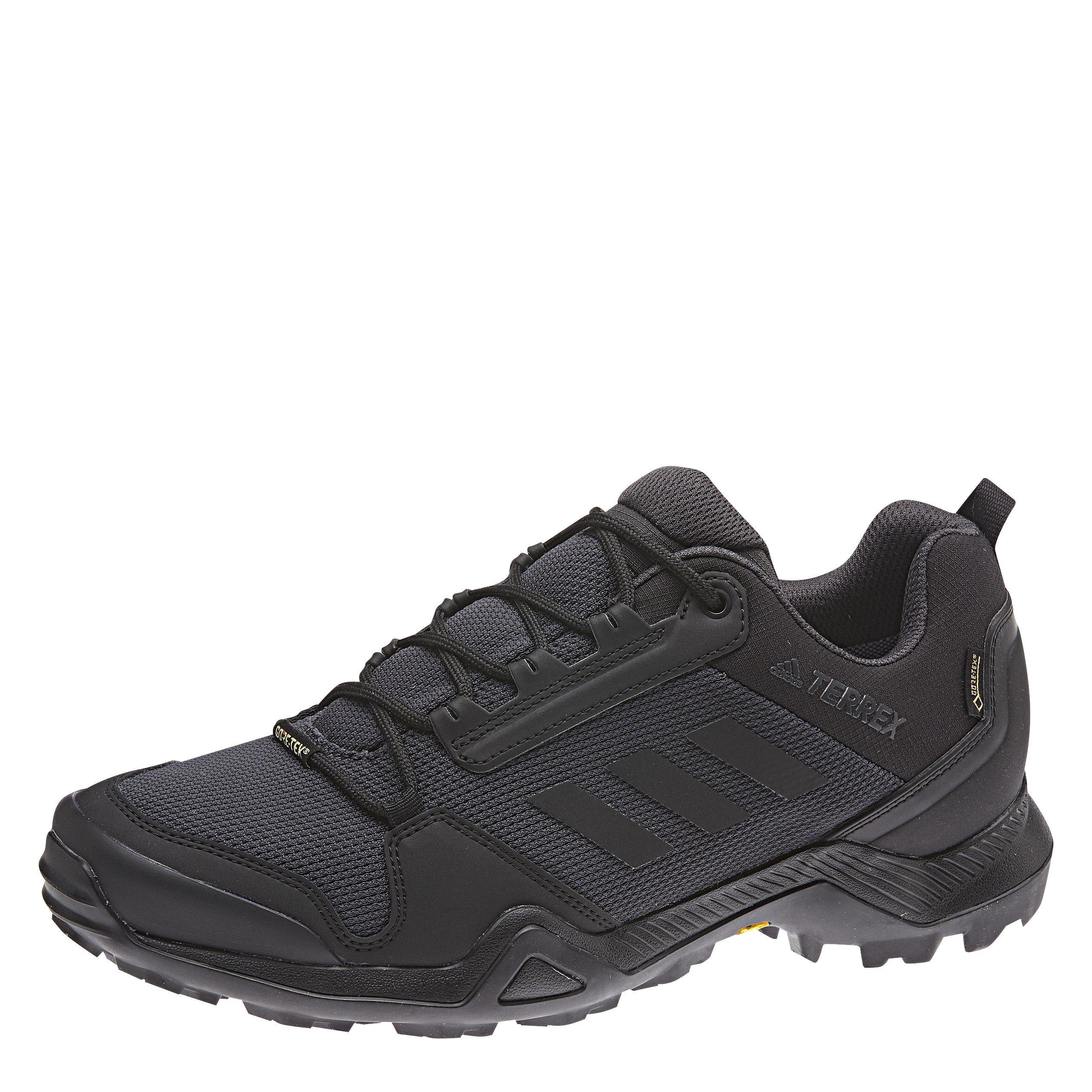 Negro/Negro - adidas - Terrex AX3 GTX Hiking Shoes Mens - 4