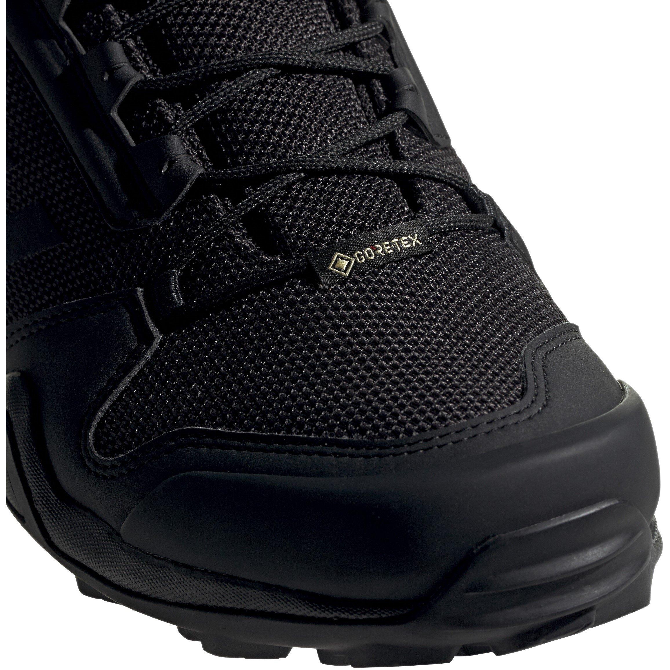 Negro/Negro - adidas - Terrex AX3 GTX Hiking Shoes Mens - 8