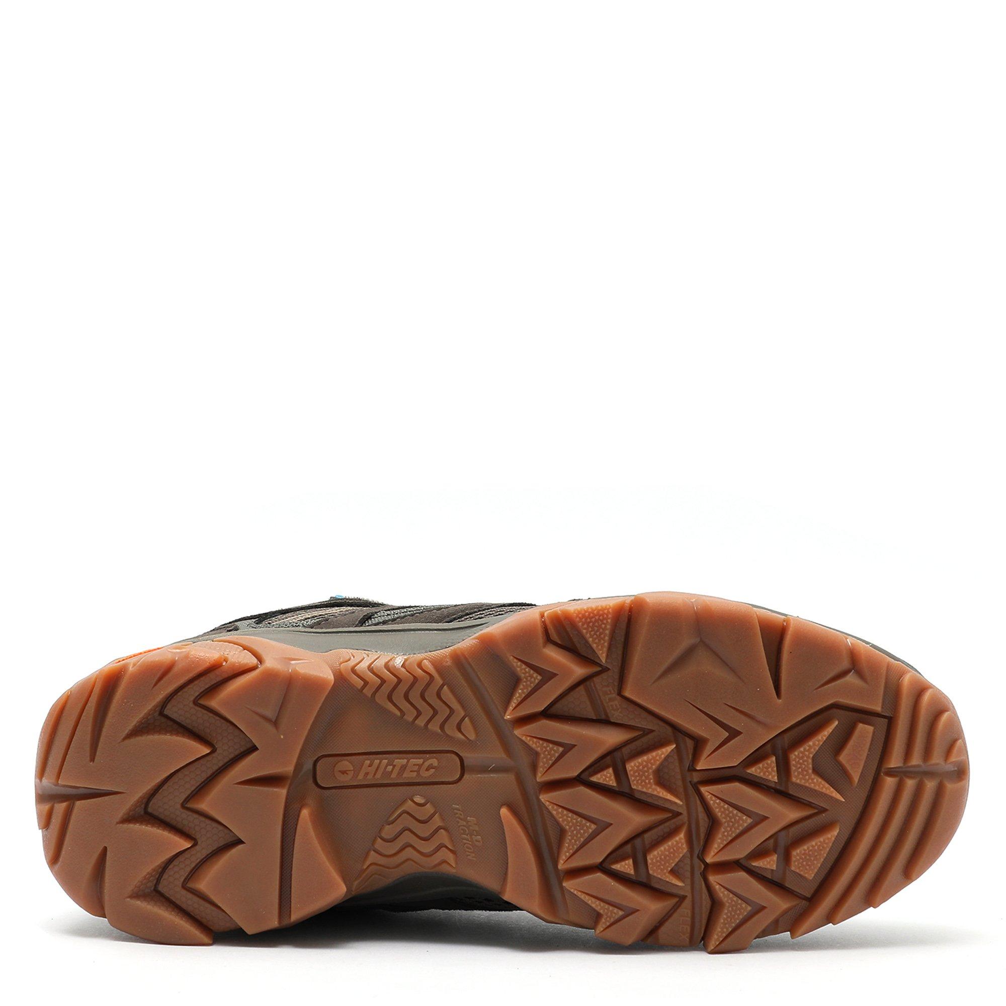 Olive/Gum - Hi Tec - Ravus Vent Lite Low Watreproof Hiking Shoes Mens - 4