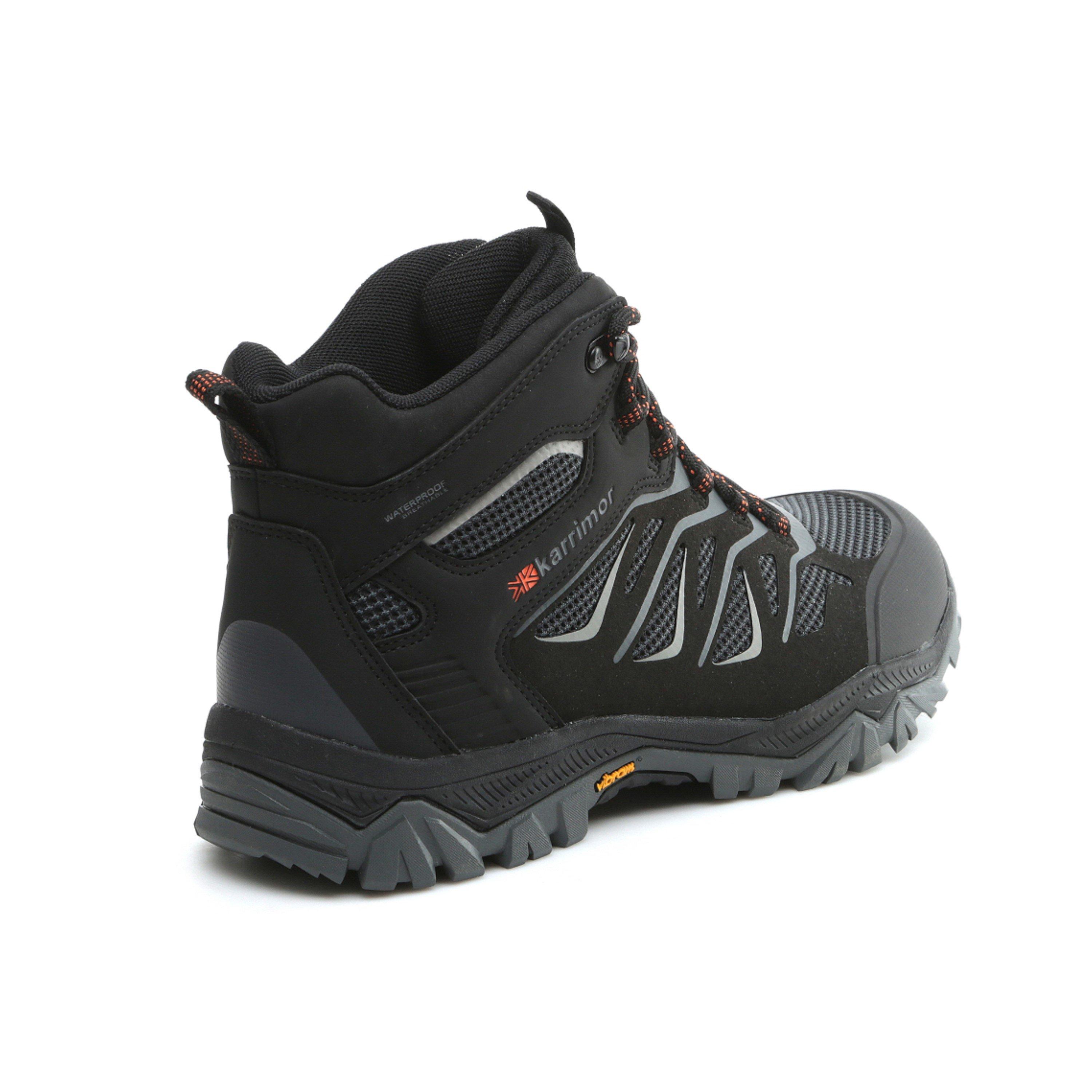 Negro - Karrimor - Meridian Mid Hiking Boots - 4