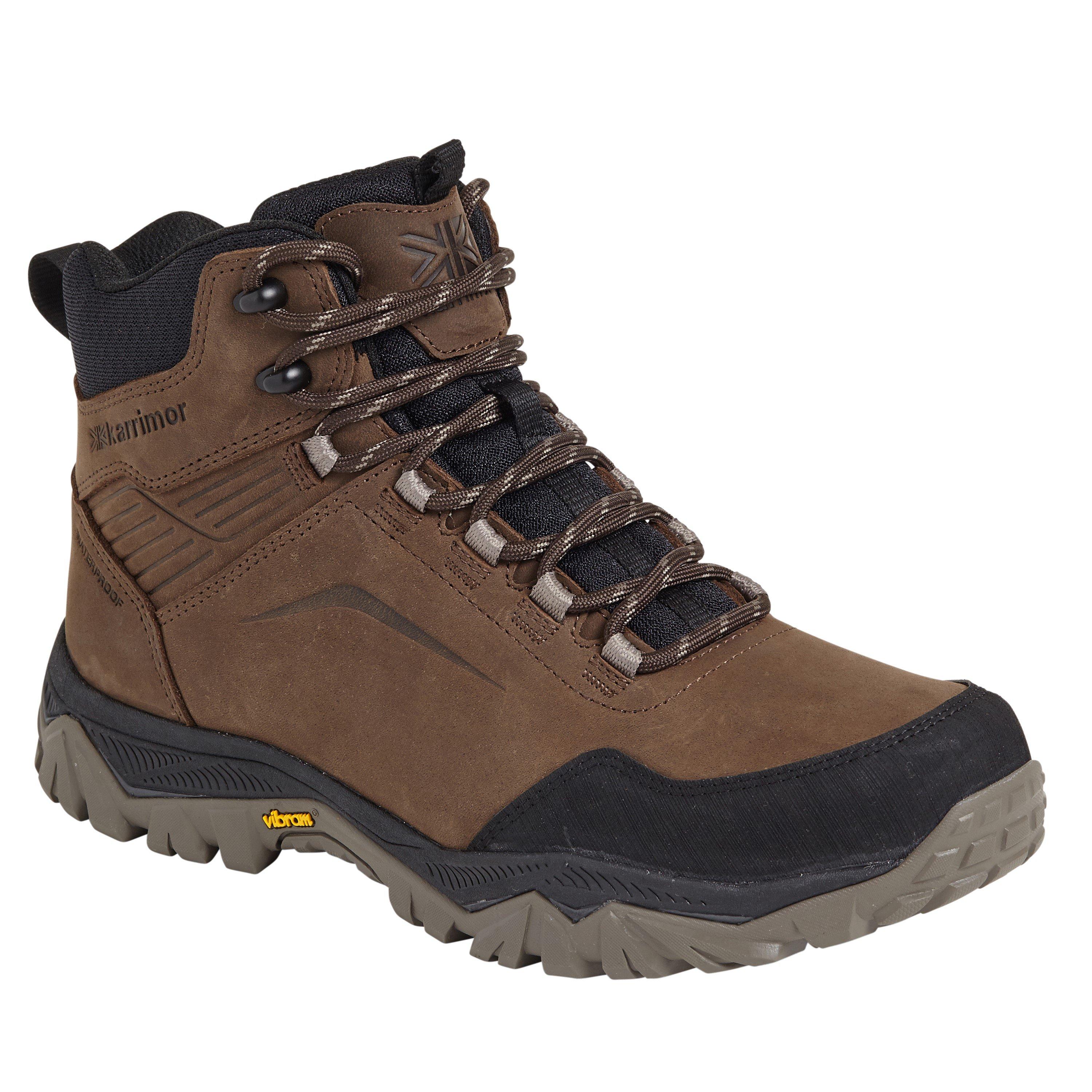 Karrimor Men's Cascade Waterproof Walking Boots - Brown - 9 (43)