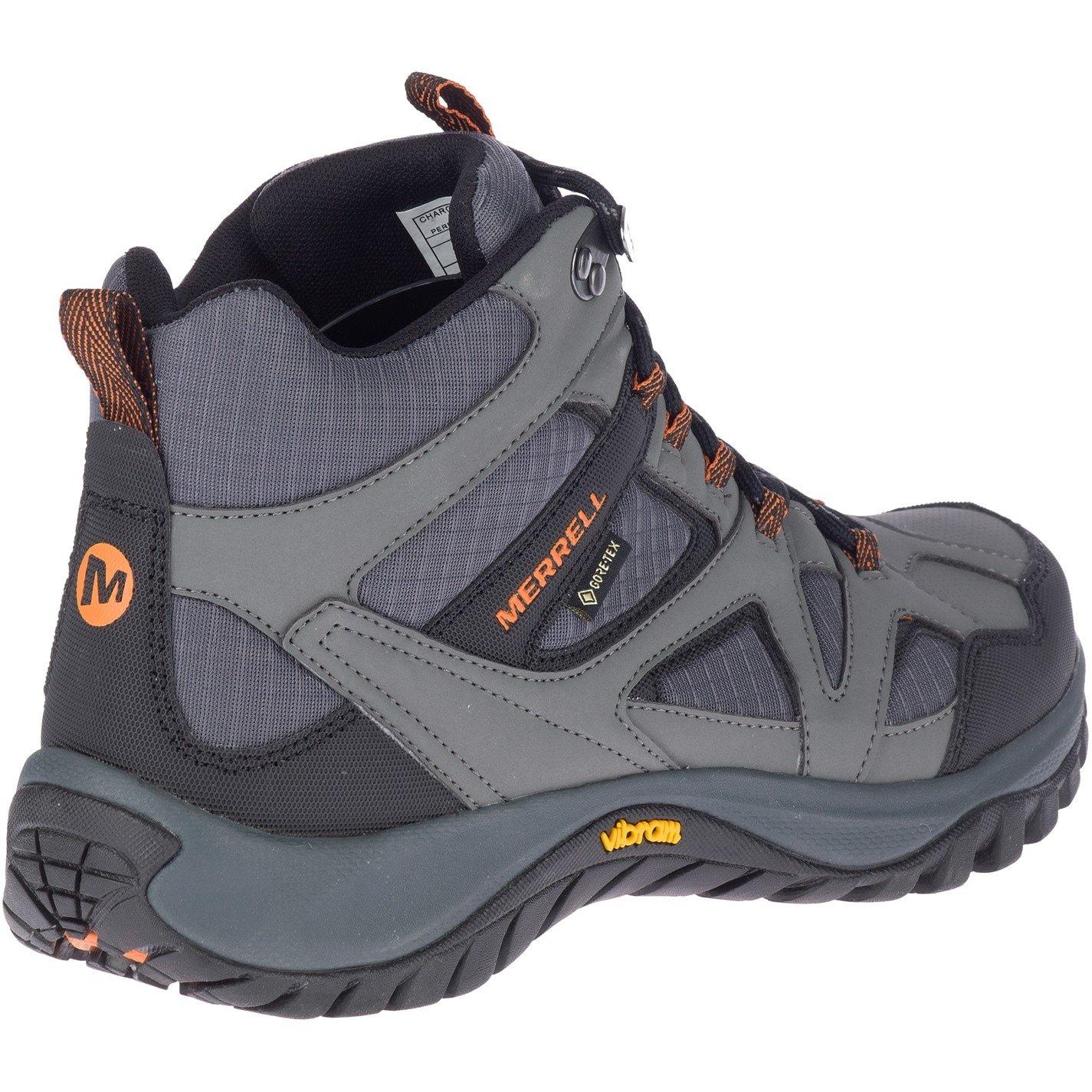 Charcoal - Merrell - Bryce Mid GTX Hiking Boots Mens - 2