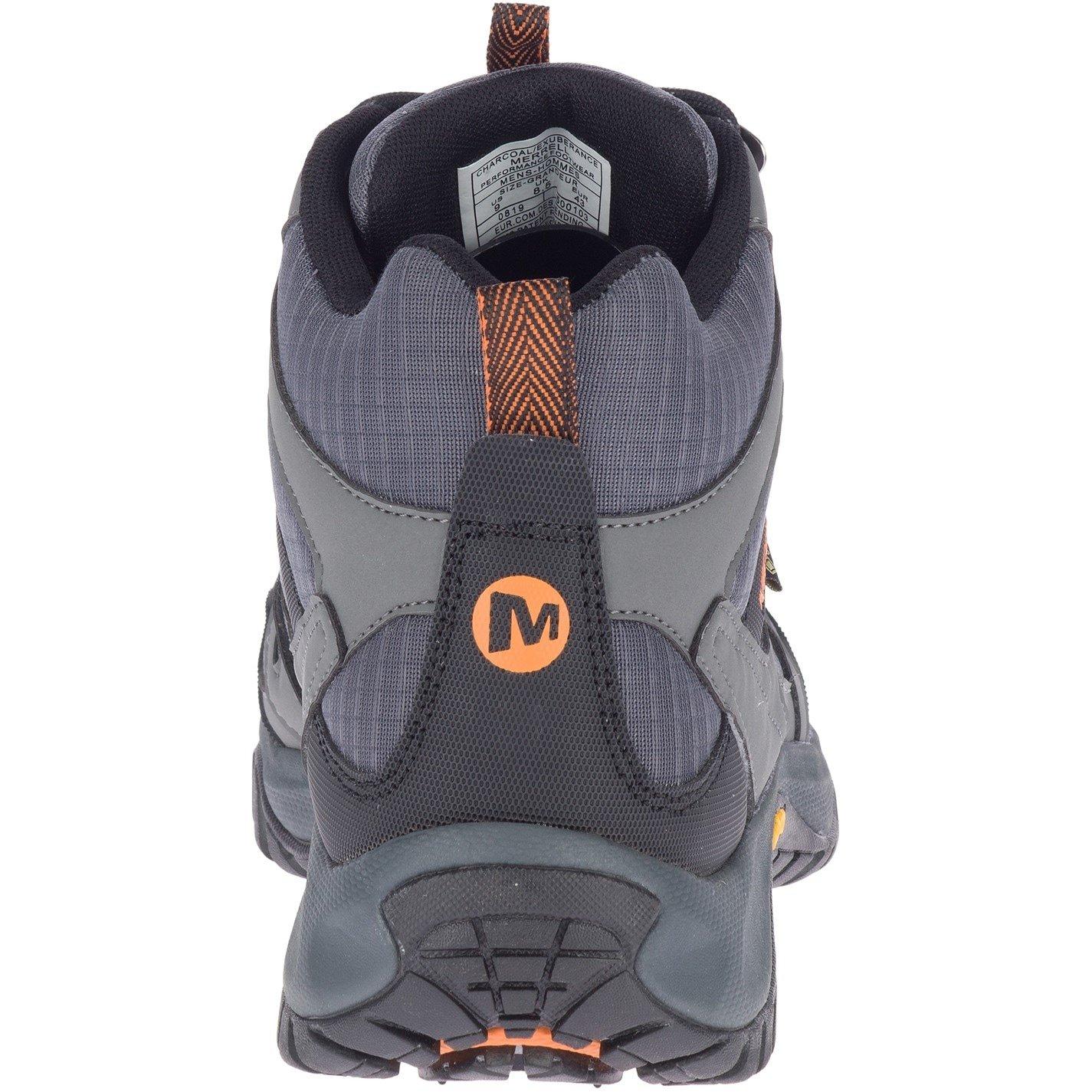 Charcoal - Merrell - Bryce Mid GTX Hiking Boots Mens - 3