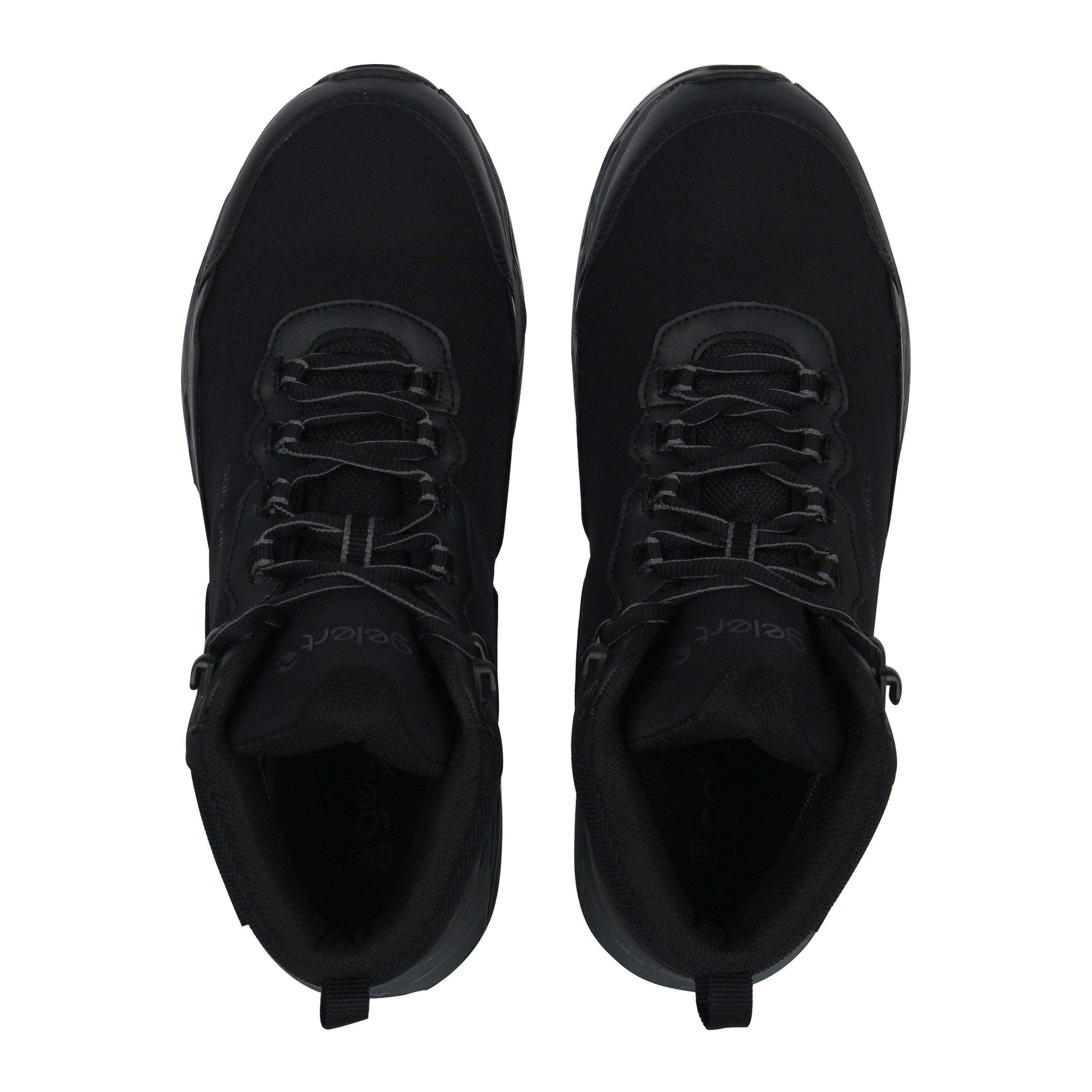 Black - Gelert - Softshell Waterproof Walking Boots Mens - 5