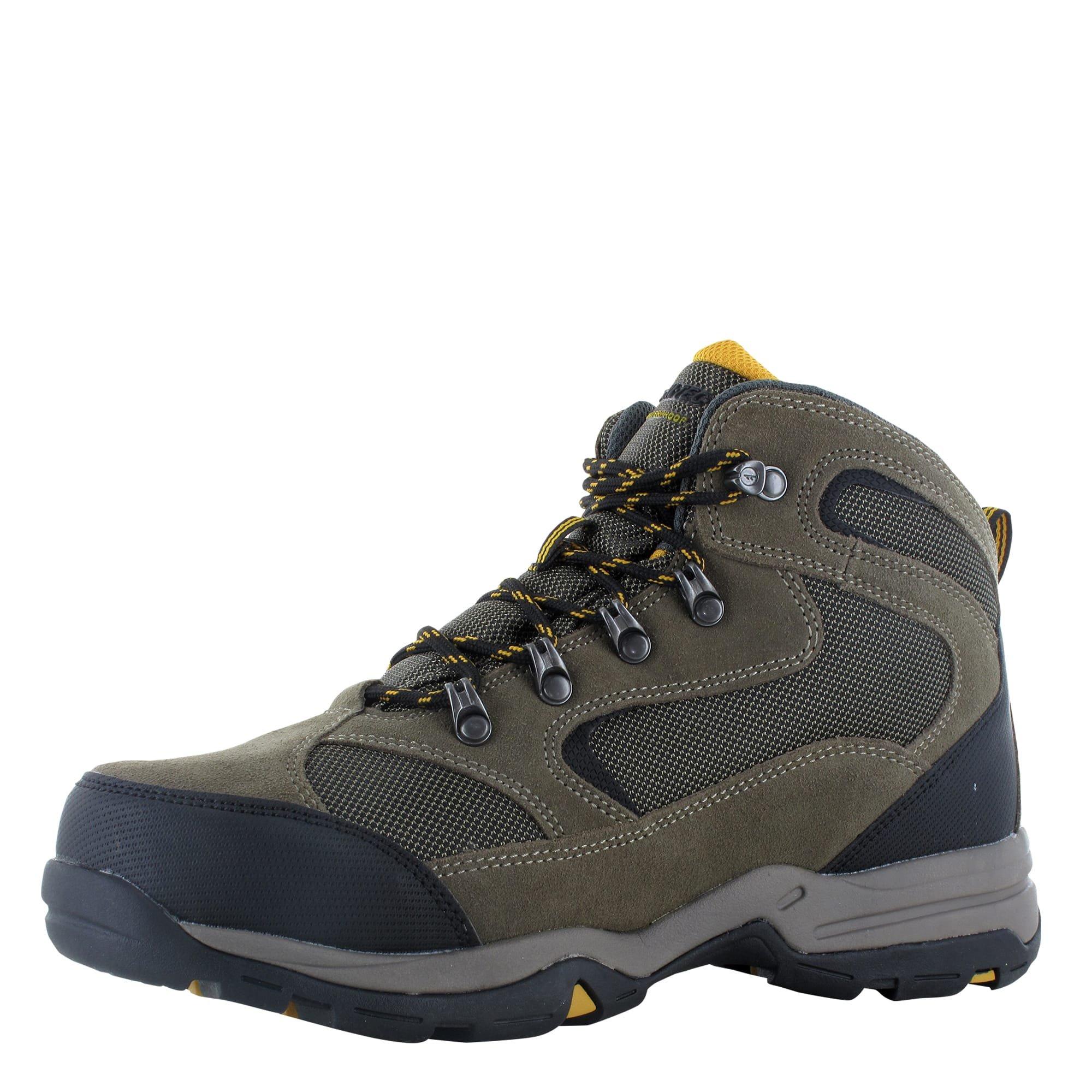 Smk Brn/Tp/Gold - Hi Tec - Storm Waterproof Walking Boot Mens - 4