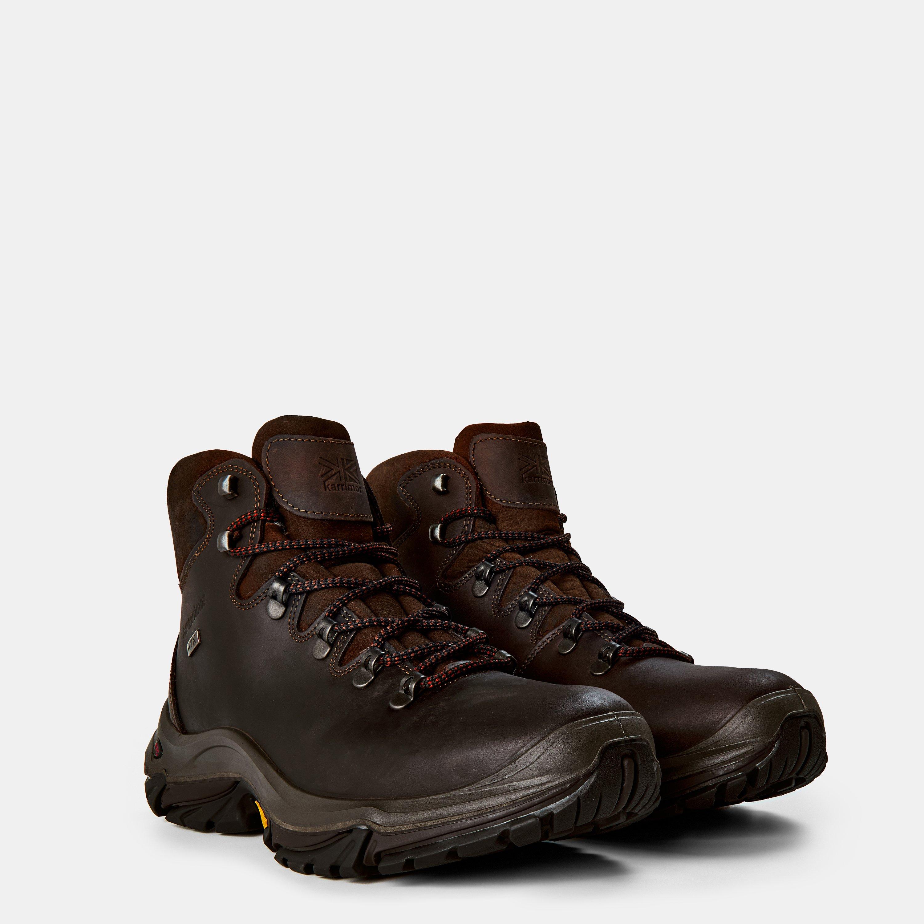 Brown - Karrimor - Cheviot Waterproof Walking Boots Mens - 4