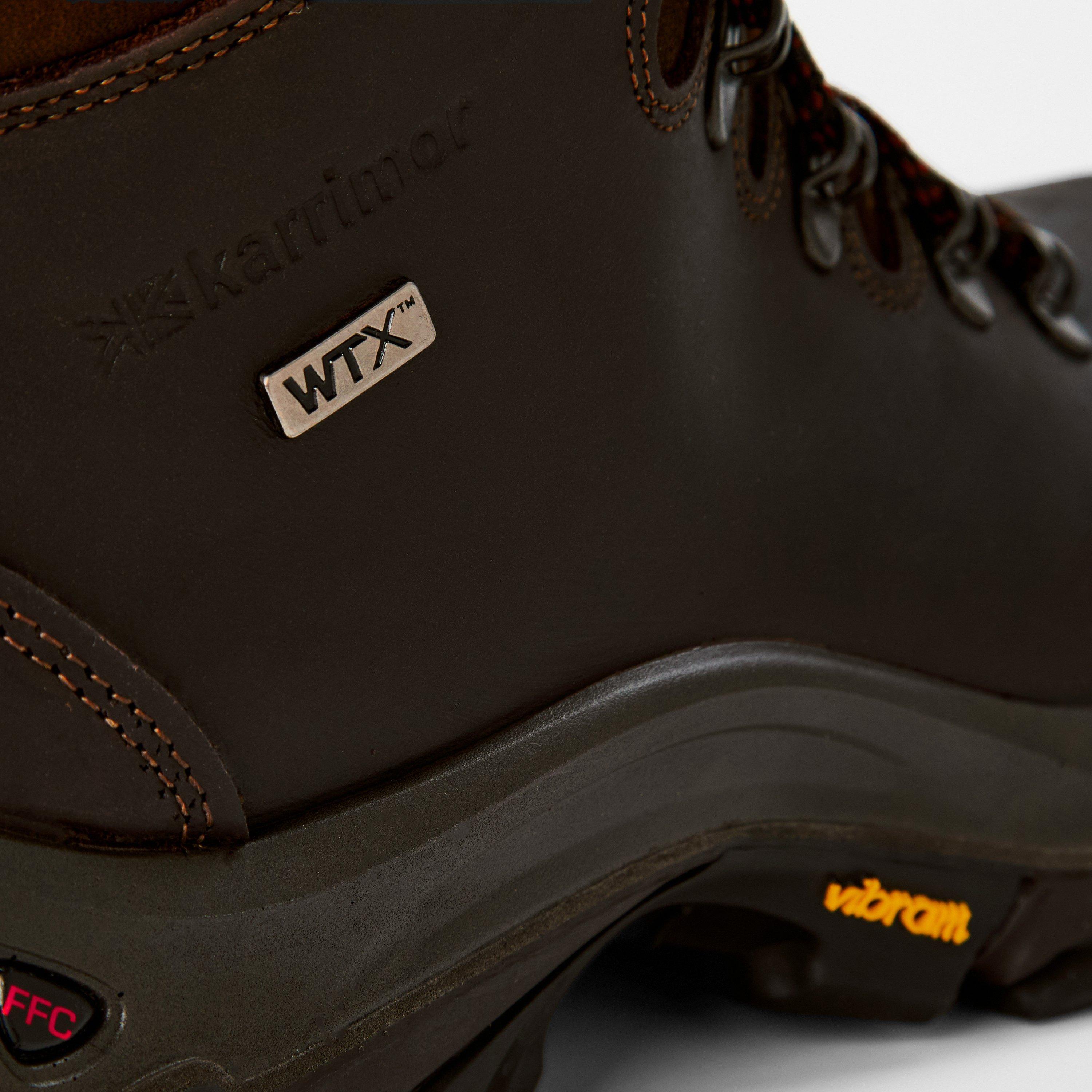 Brown - Karrimor - Cheviot Waterproof Walking Boots Mens - 5