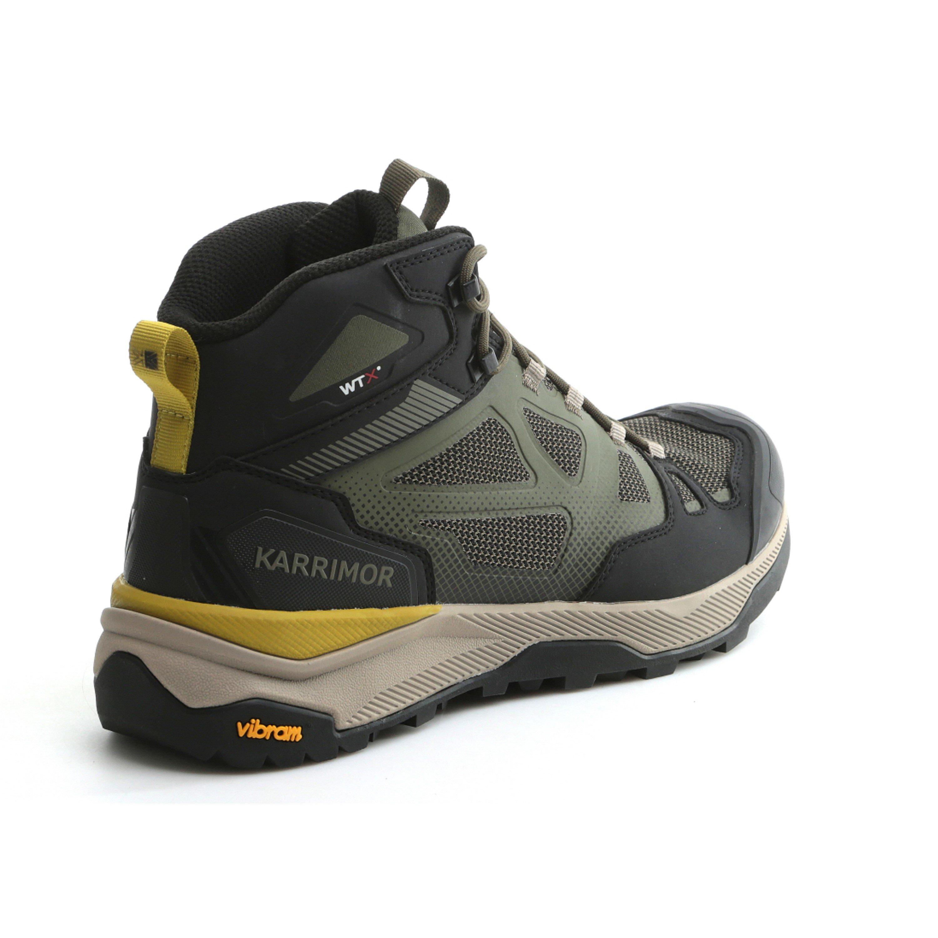 Khaki - Karrimor - Helix Waterproof Walking Boots Mens - 2