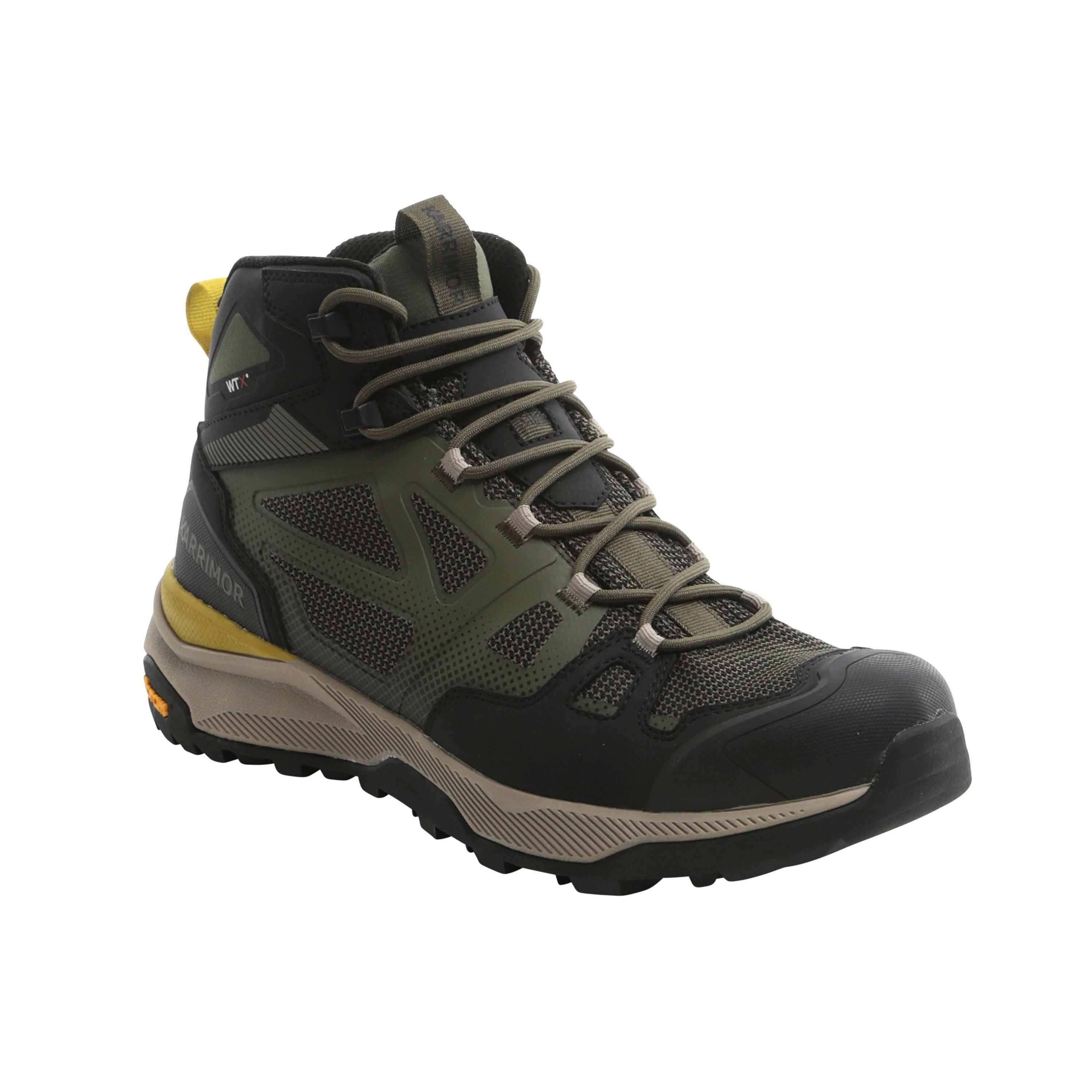 Khaki - Karrimor - Helix Waterproof Walking Boots Mens - 3