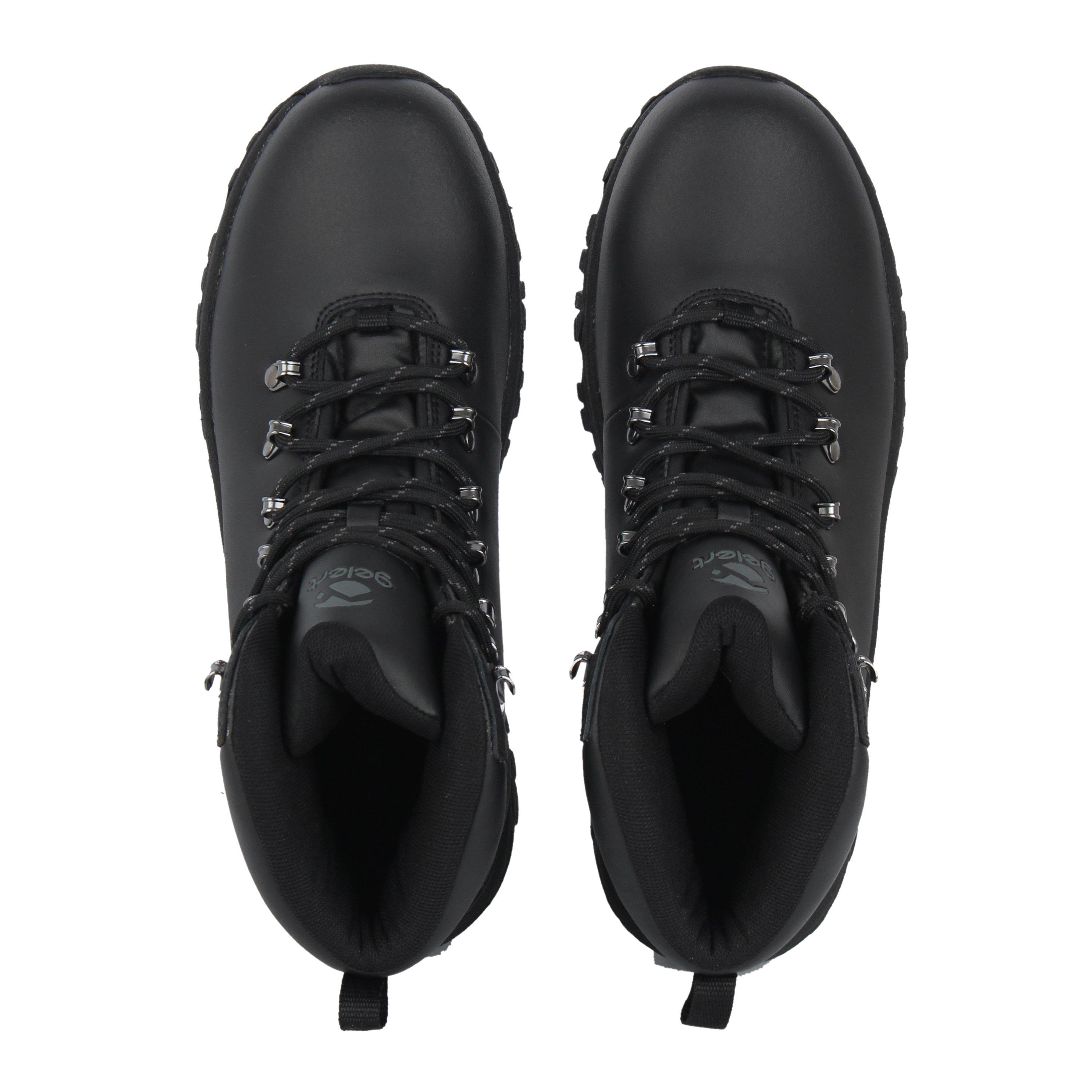 Black - Gelert - Leather Waterproof Walking Boots Mens - 5