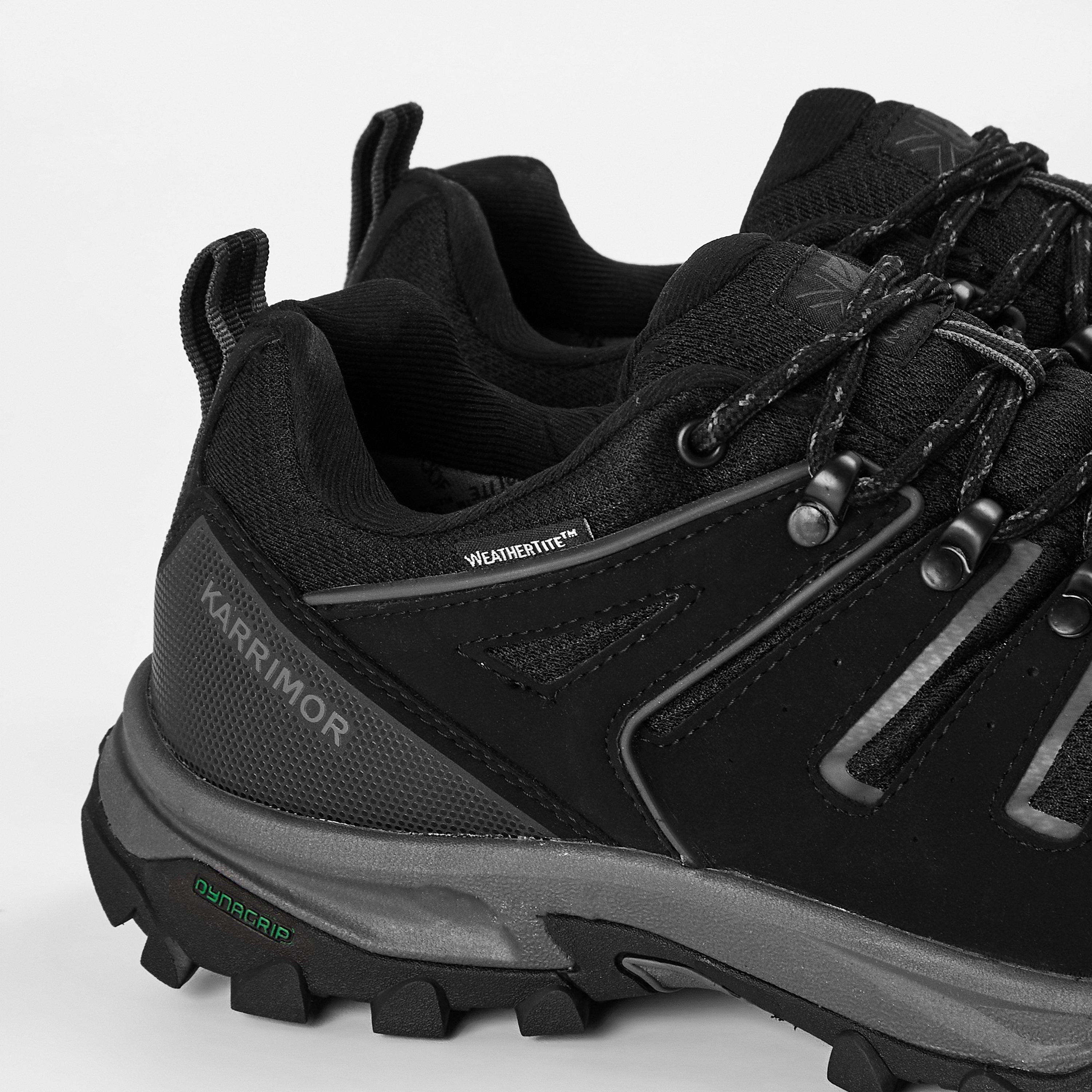 Crna - Karrimor - Karrimorr Tor Waterproof Walking Shoes Mens - 5