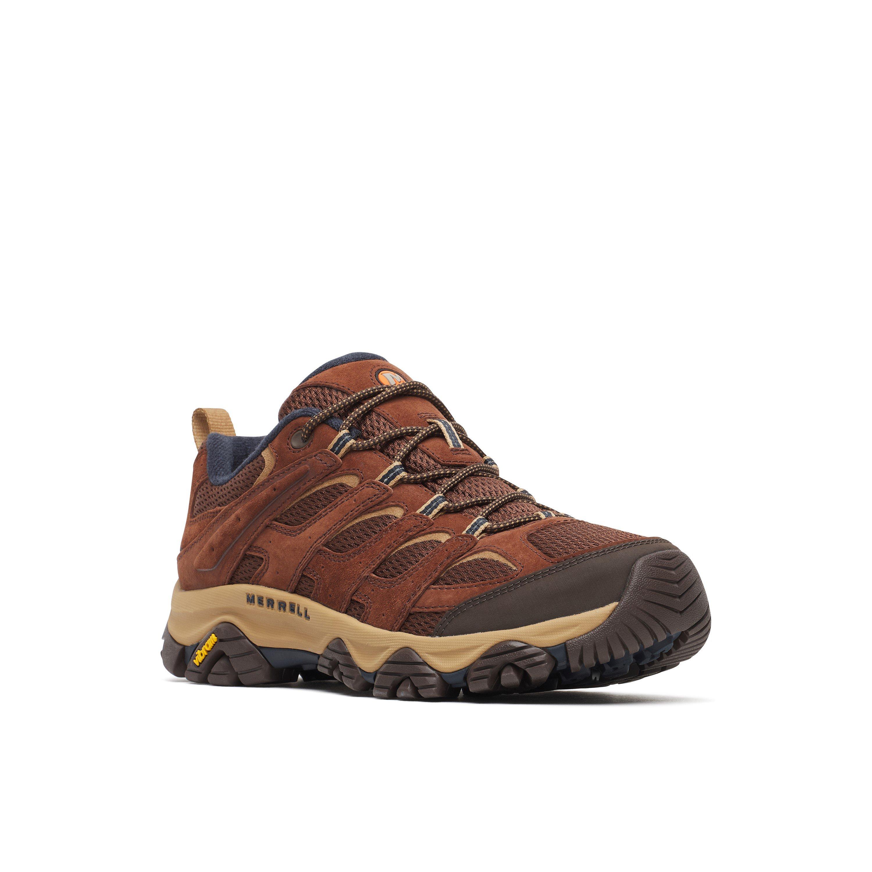Umber - Merrell - Men's Moab 3 Suede Walking Shoes - 7