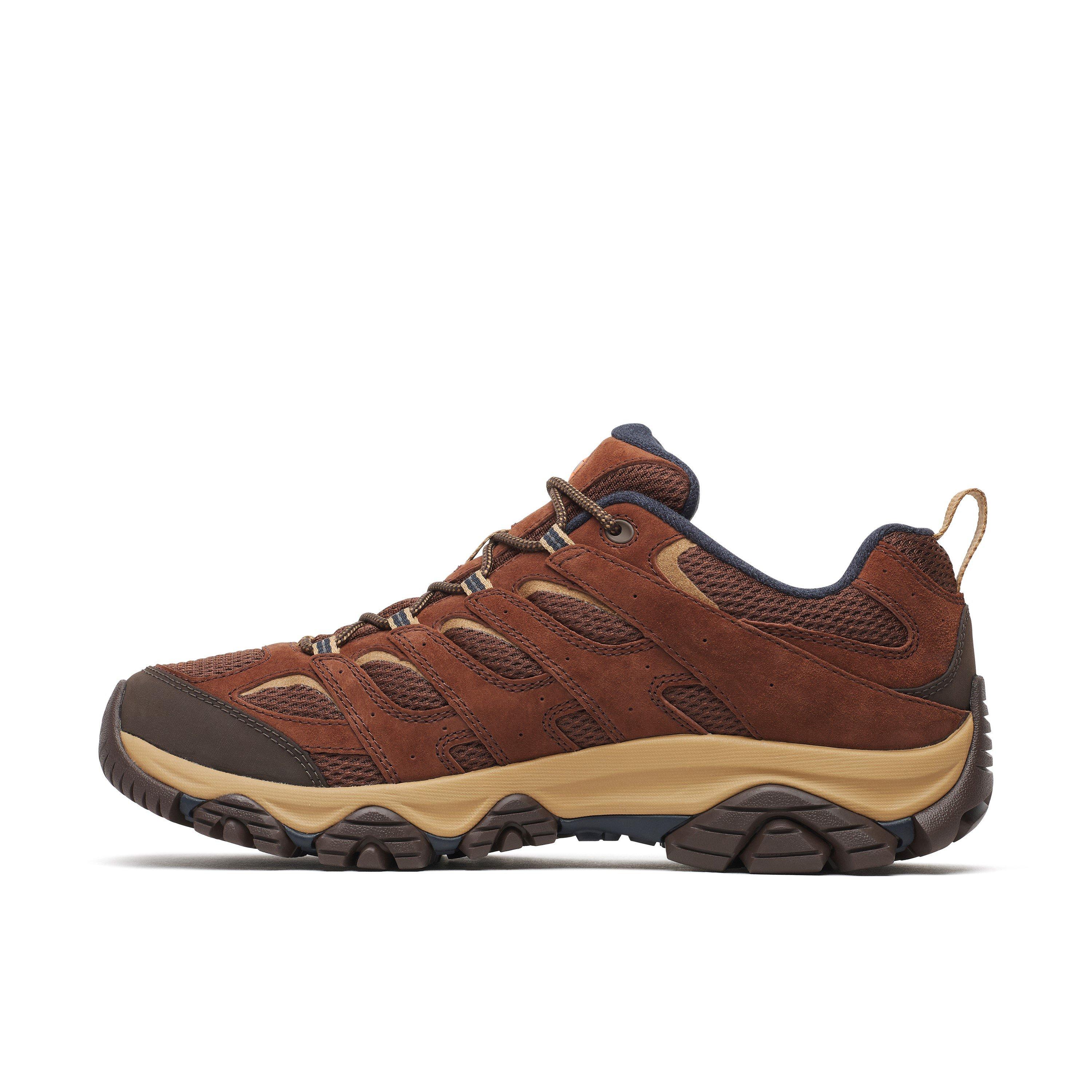 Umber - Merrell - Men's Moab 3 Suede Walking Shoes - 3