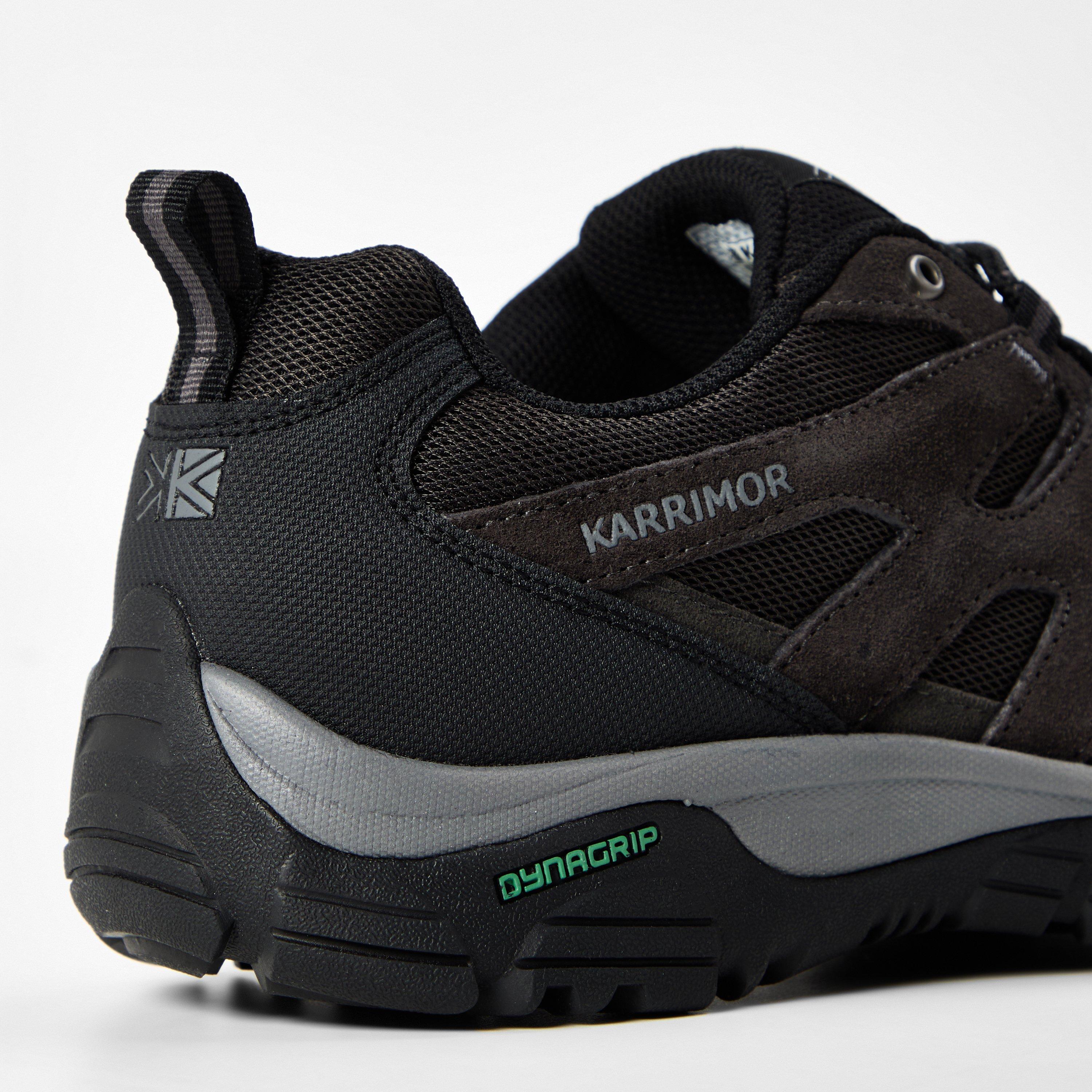 Charcoal - Karrimor - Summit Leather Walking Shoes Mens - 5