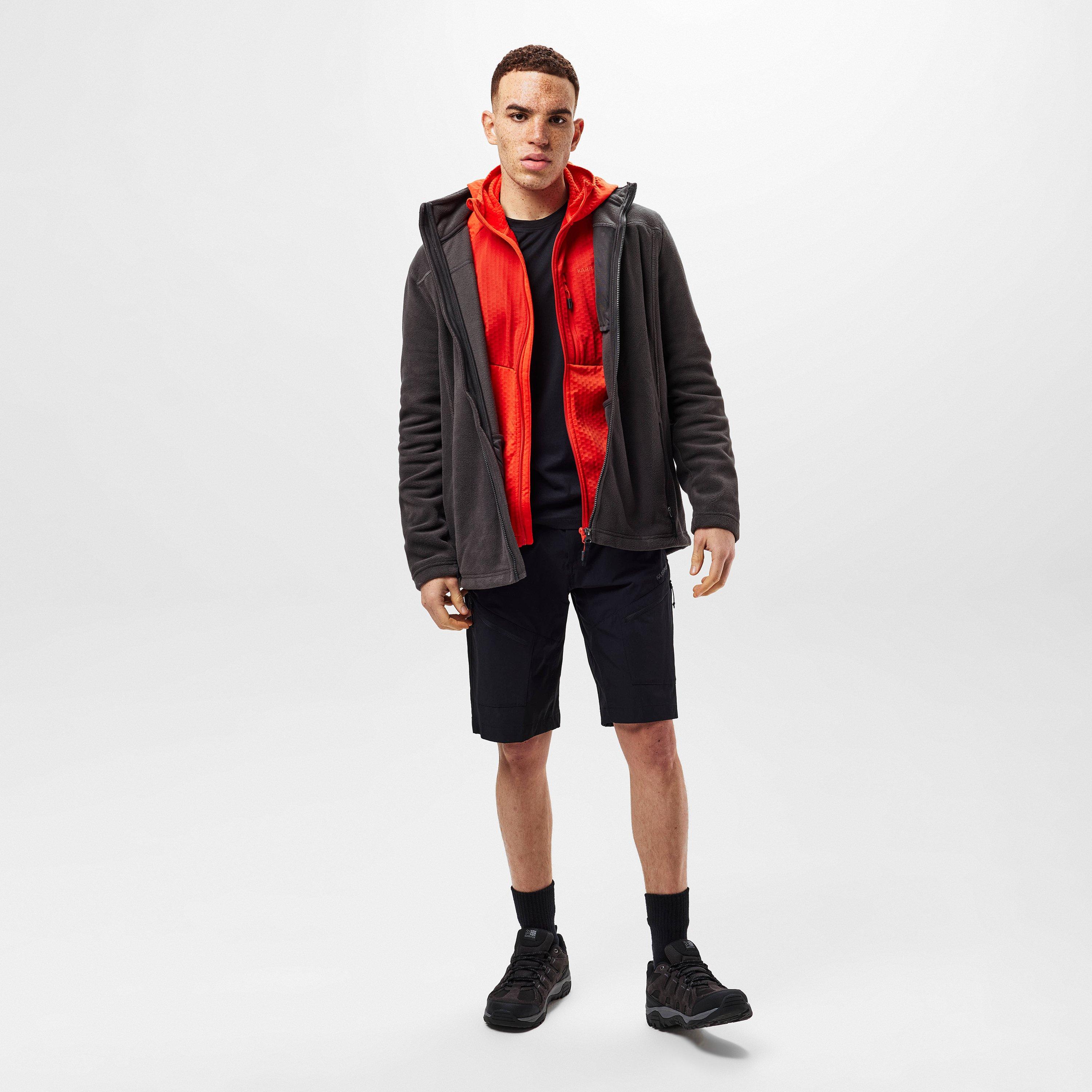 Charcoal - Karrimor - Summit Leather Walking Shoes Mens - 7