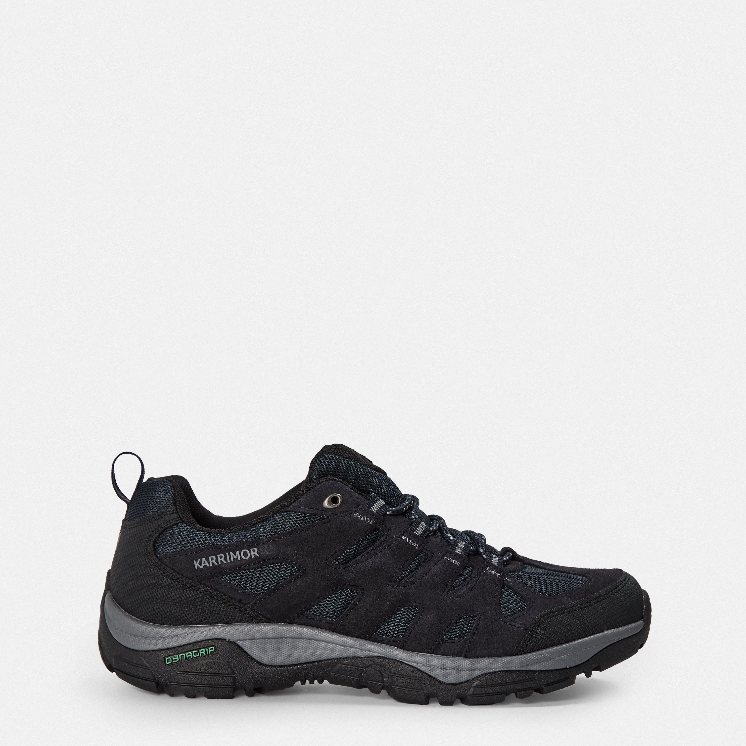 Karrimor Men's Summit Leather Walking Shoes - Navy - 12 (47)
