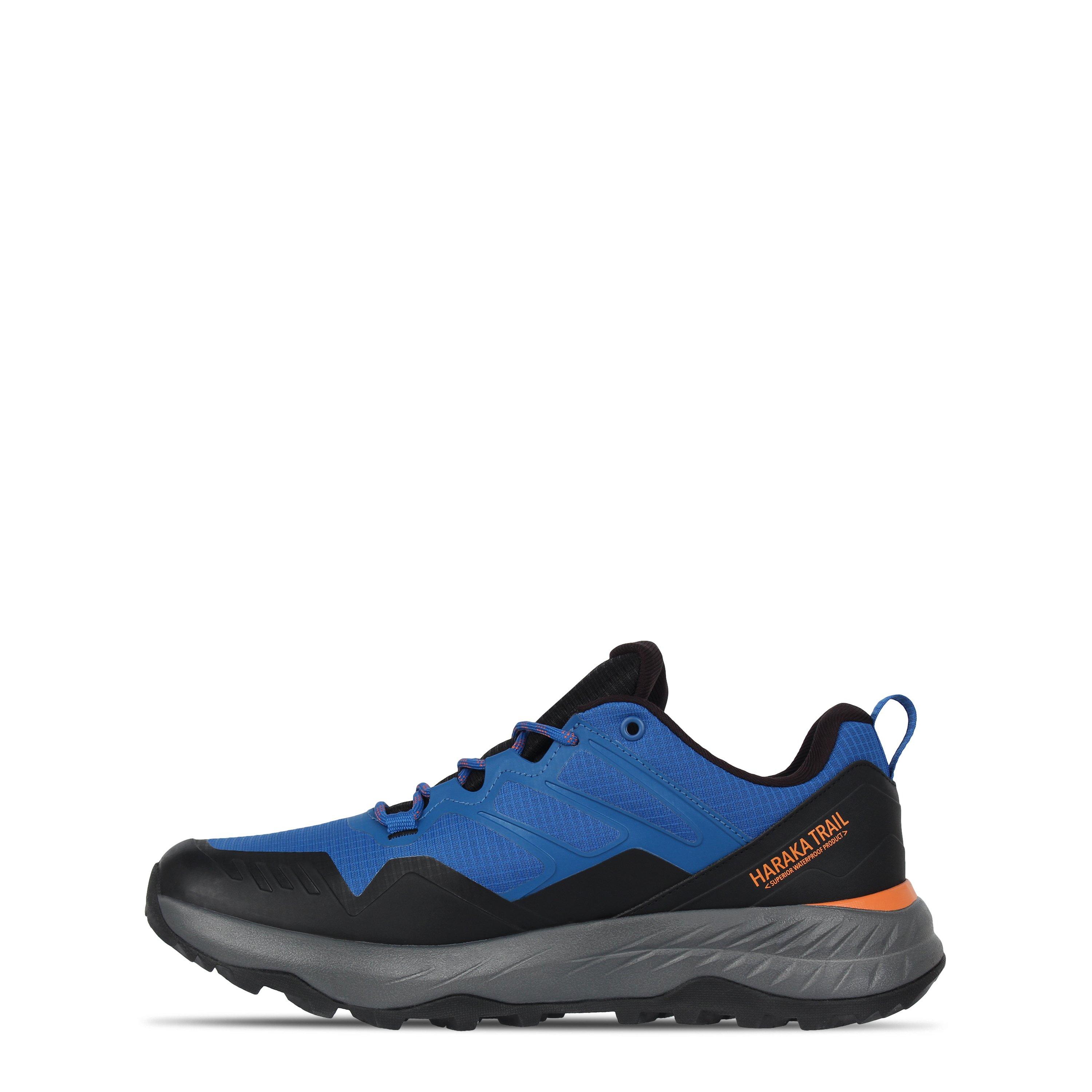 Blauw/Zwart/Oranje - Karrimor - Haraka Waterproof Walking Shoes Mens - 2