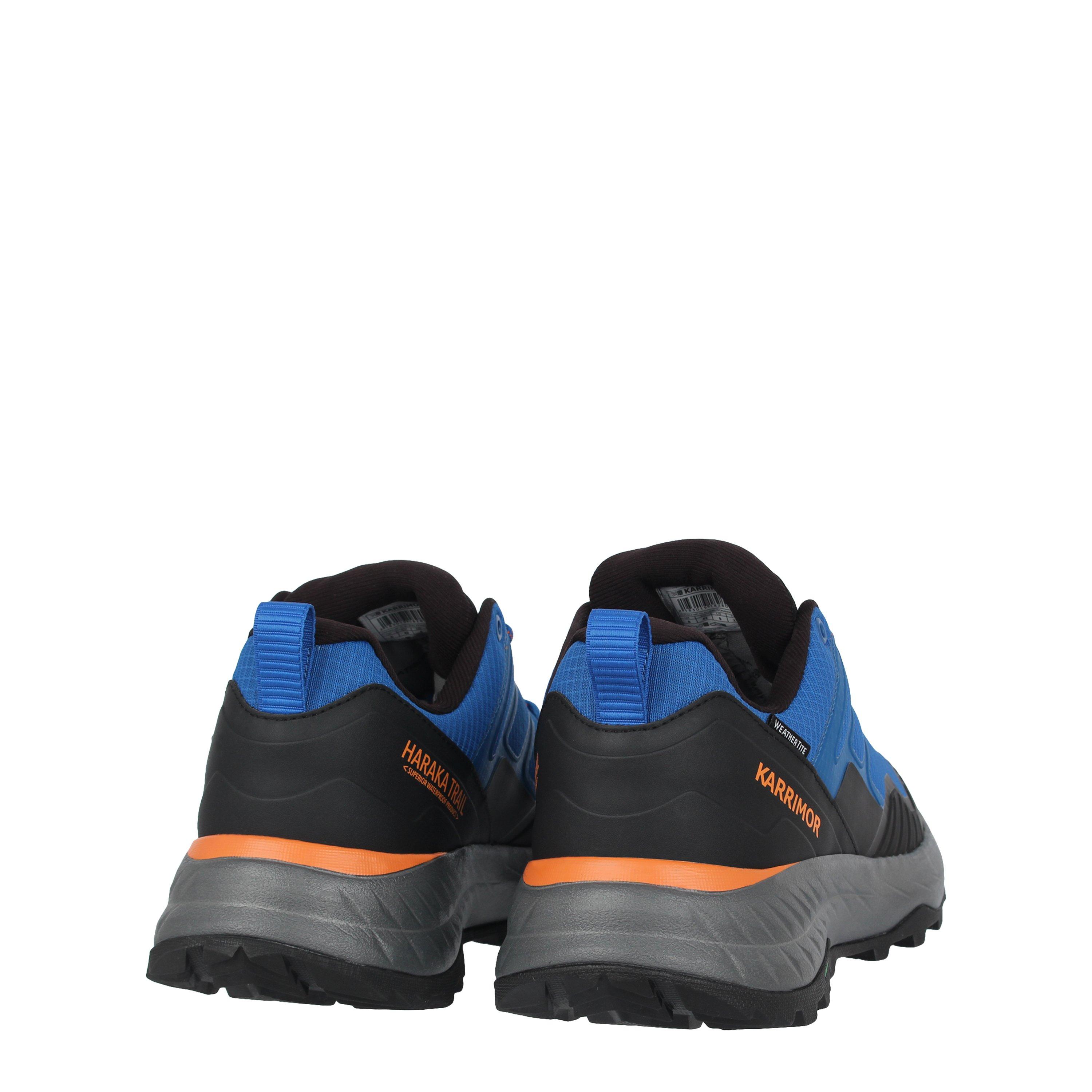 Blauw/Zwart/Oranje - Karrimor - Haraka Waterproof Walking Shoes Mens - 4