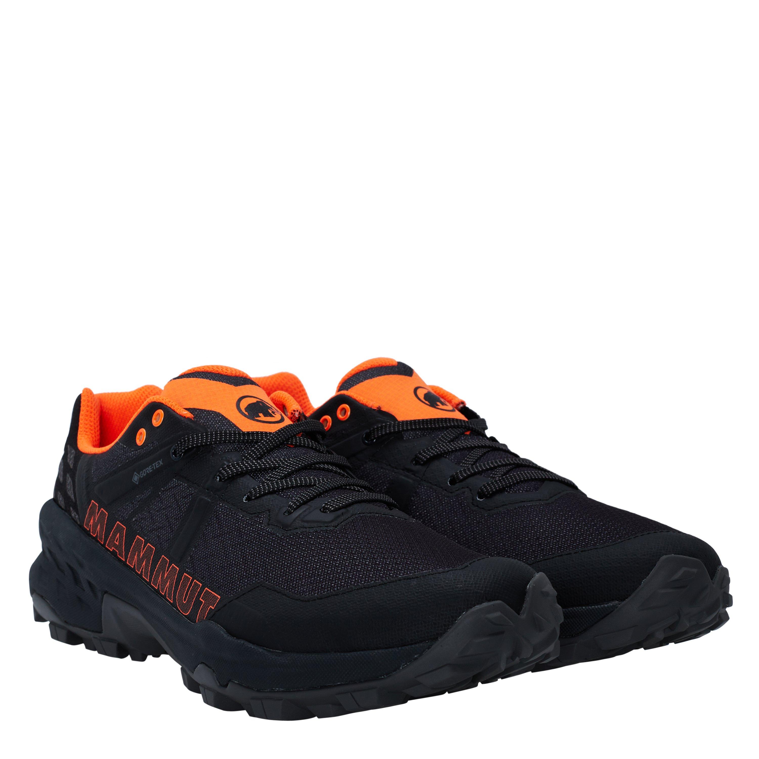 Zwart/Oranje - Mammut - Sertig II GTX Low Walking Shoes - 4