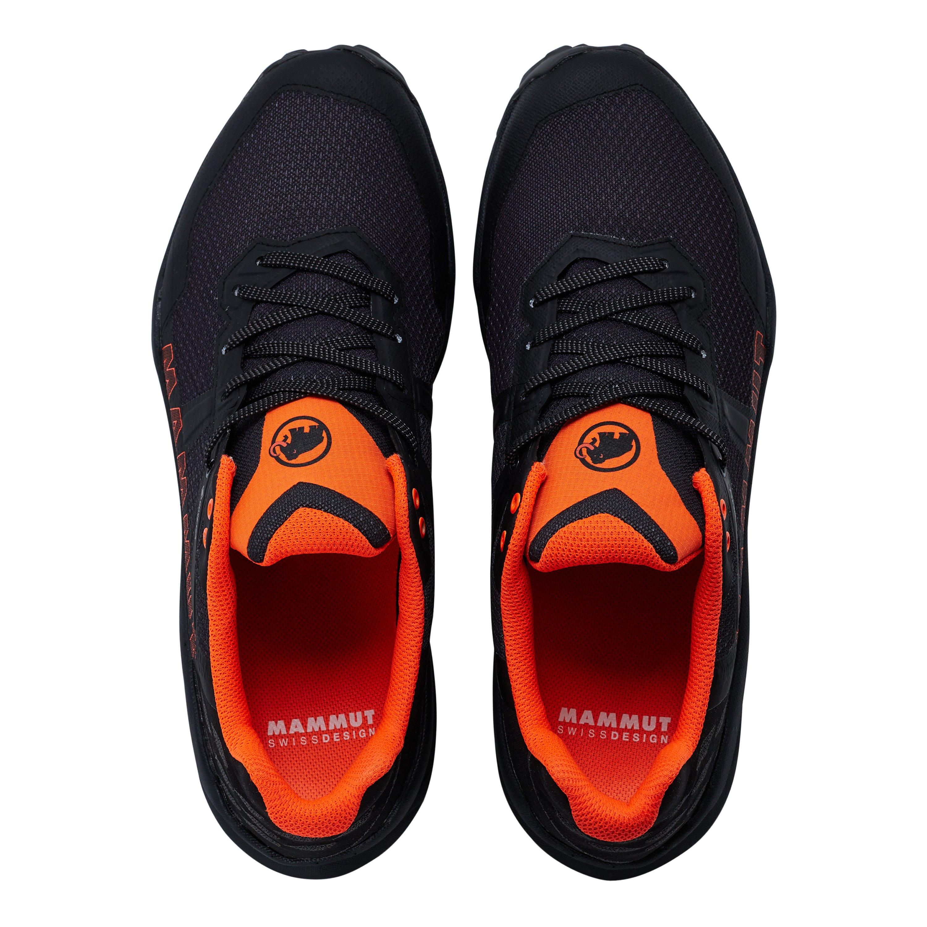Zwart/Oranje - Mammut - Sertig II GTX Low Walking Shoes - 6