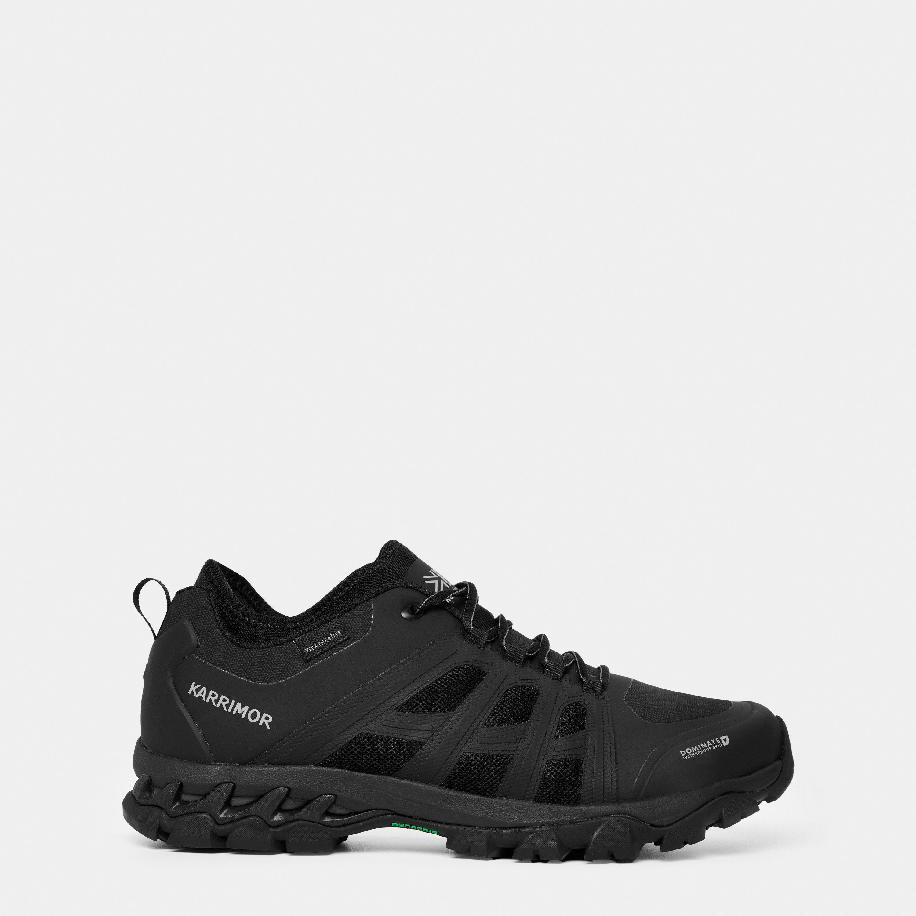Karrimor Men's Dominator Waterproof Walking Shoes - Black - 9 (43)
