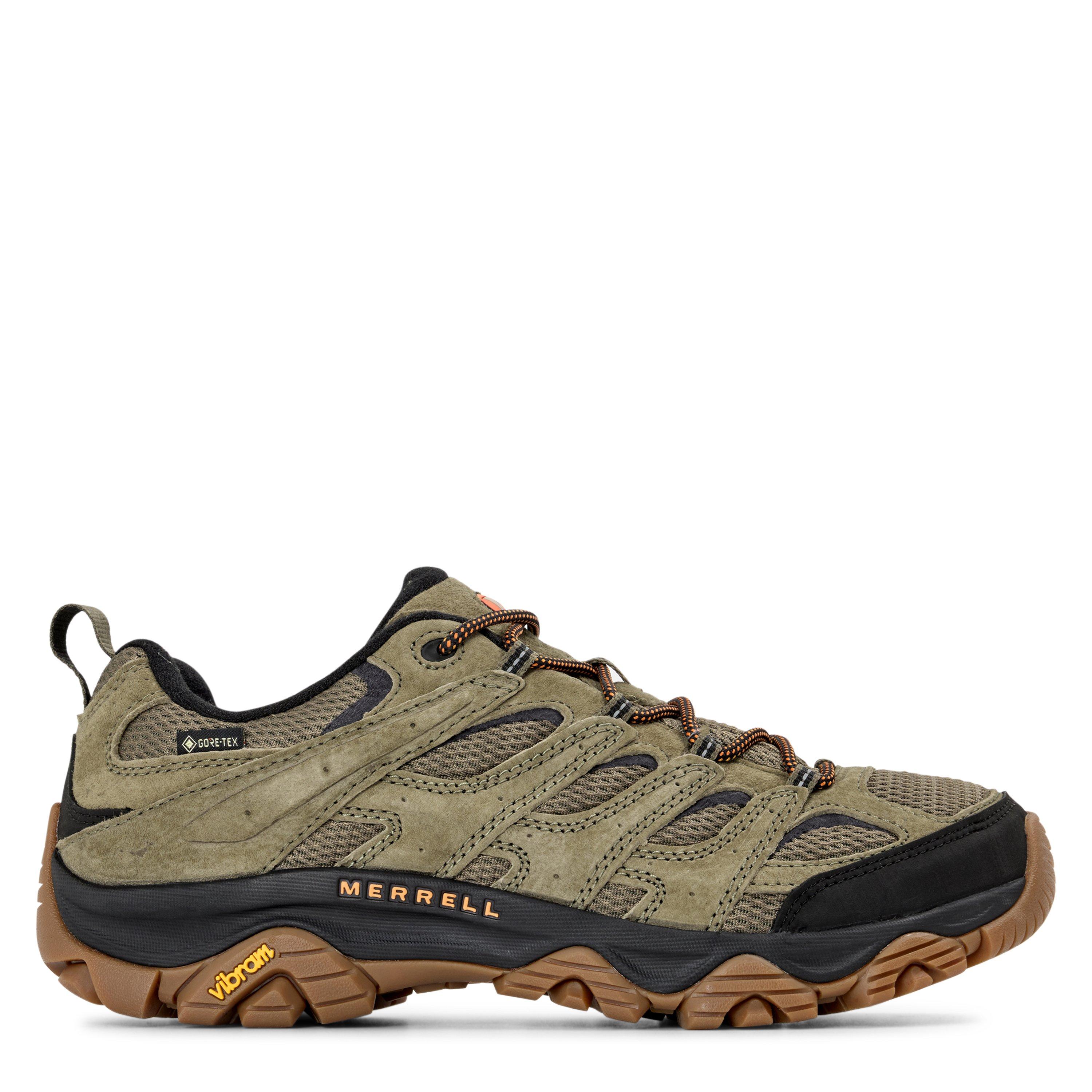 Merrell Men's Moab 3 Gore-Tex Hiking Shoe Olive/Gum Size 11 - Image 3