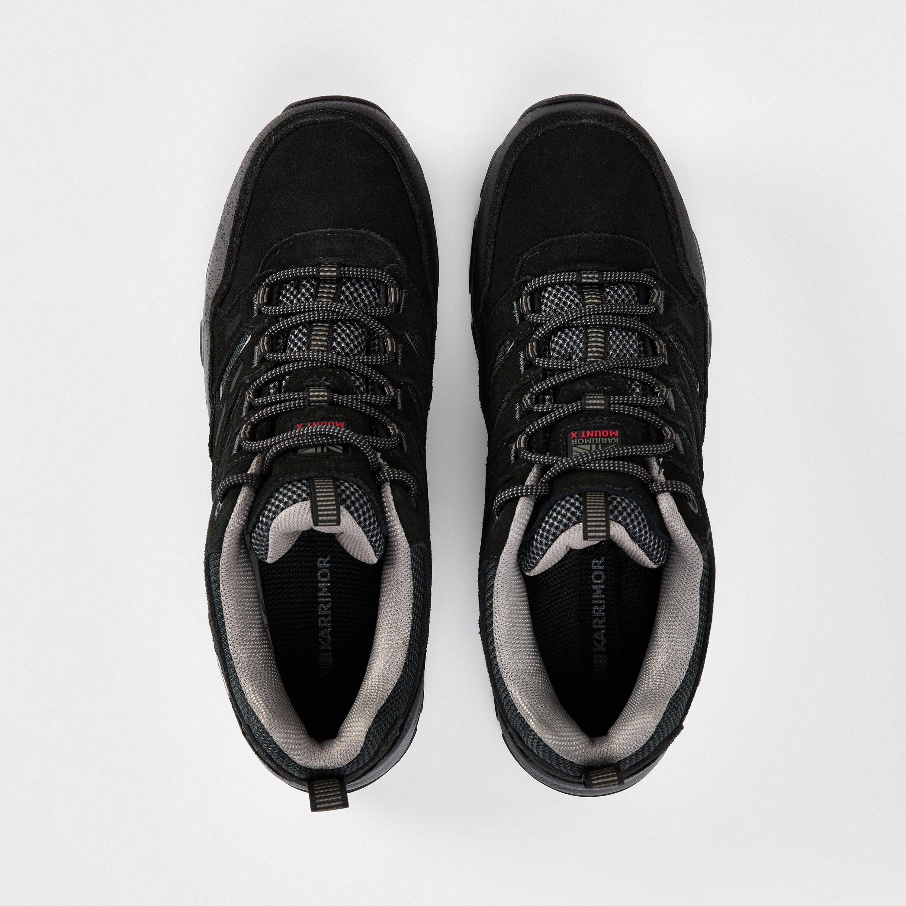 Black - Karrimor - Mount Waterproof Walking Shoes Mens - 6