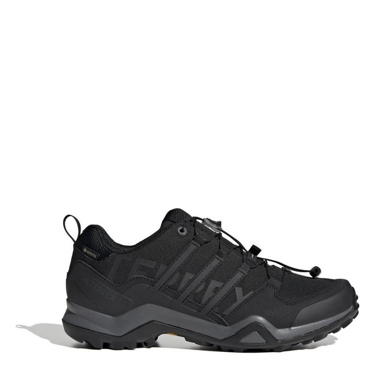 Noir - adidas - Black Polished Spatola Sandals - 1