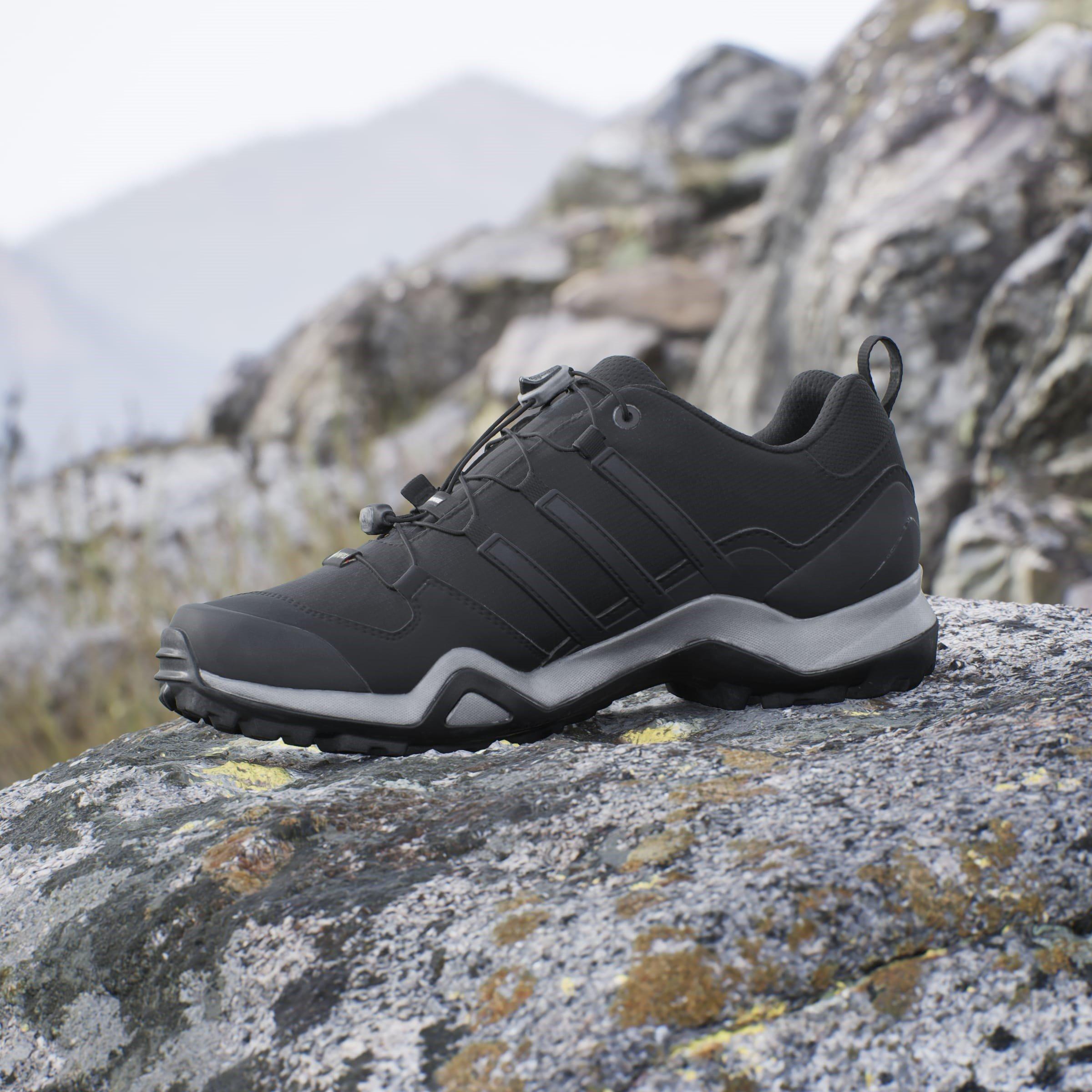 Sort - adidas - Terrex Swift R2 GTX Mens Hiking Shoes - 16