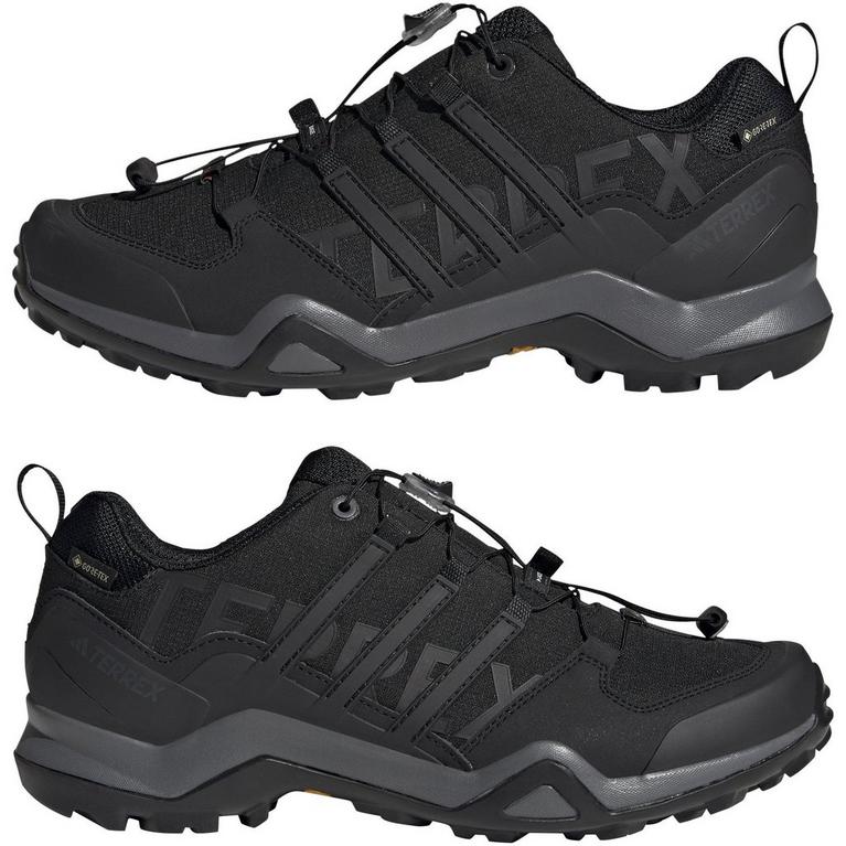 Noir - adidas - Black Polished Spatola Sandals - 10