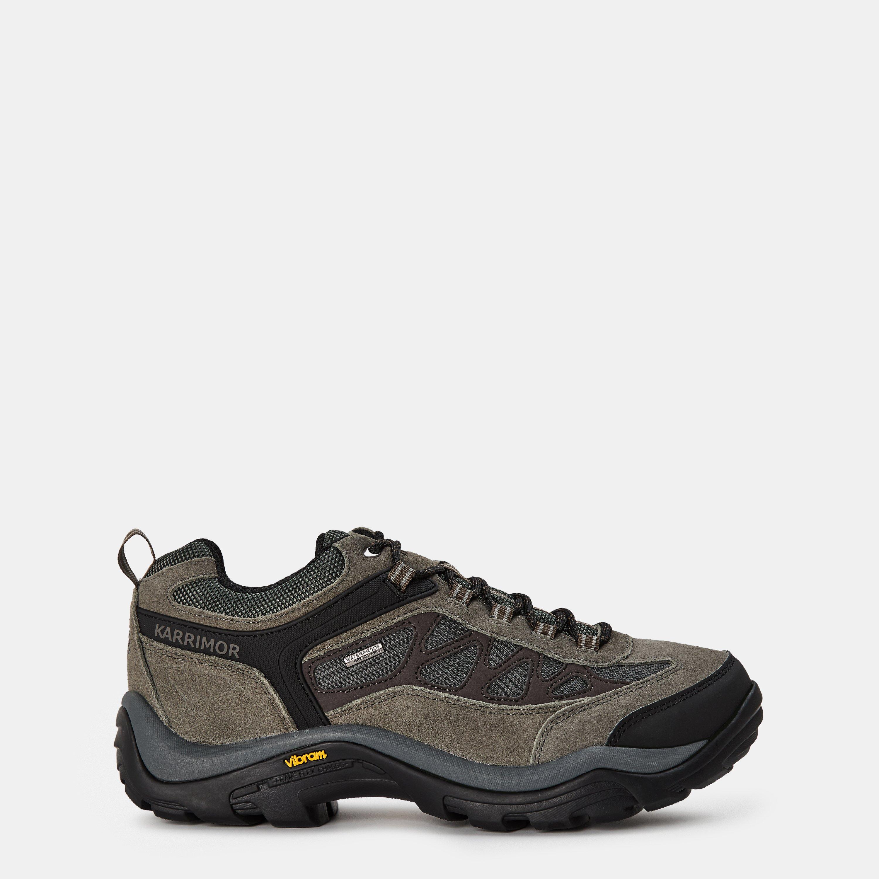 Karrimor Men's Aspen Waterproof Walking Shoes - Charcoal - 12 (47)