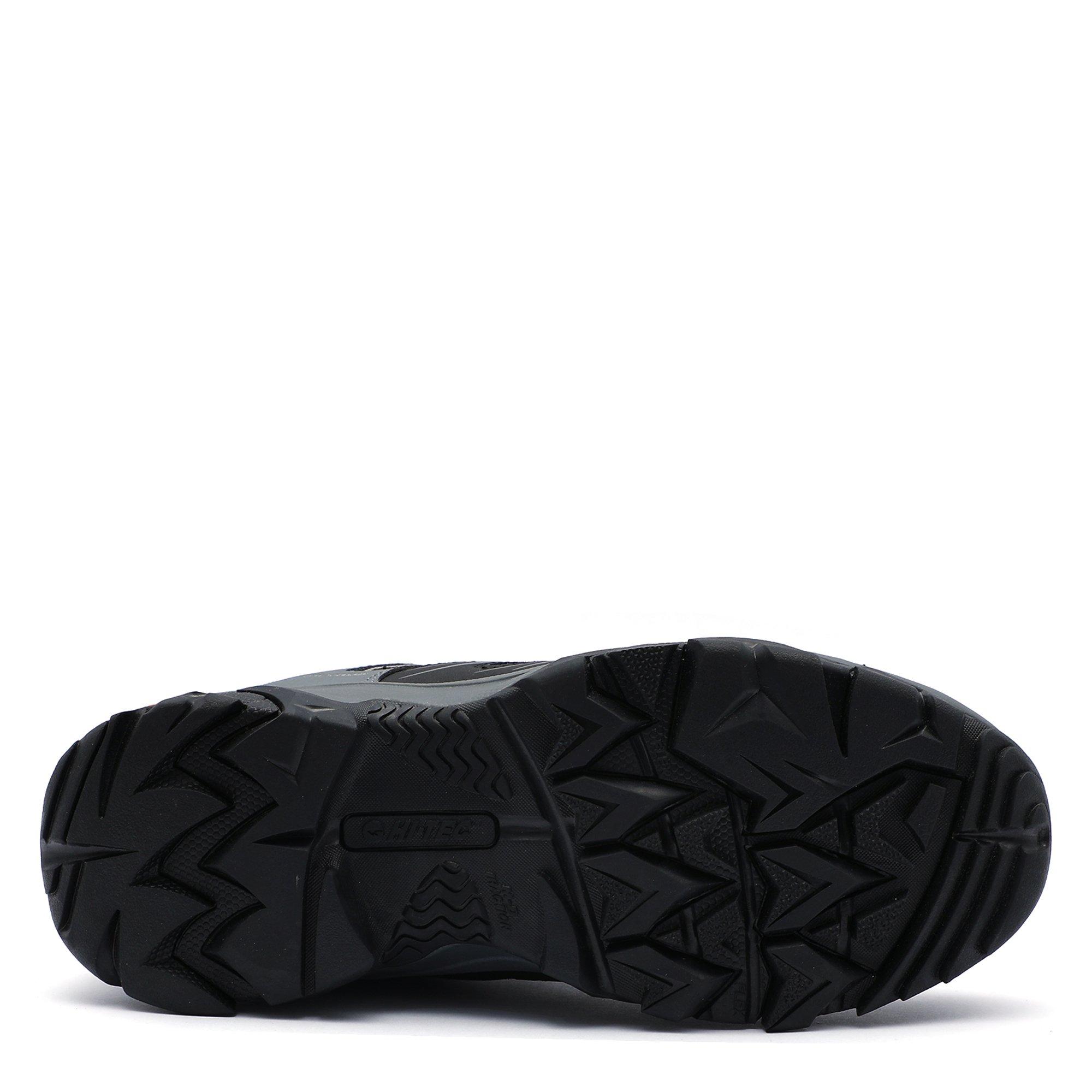 Black/Graphite - Hi Tec - Tarantula Mens Low WP Walking Boots - 4