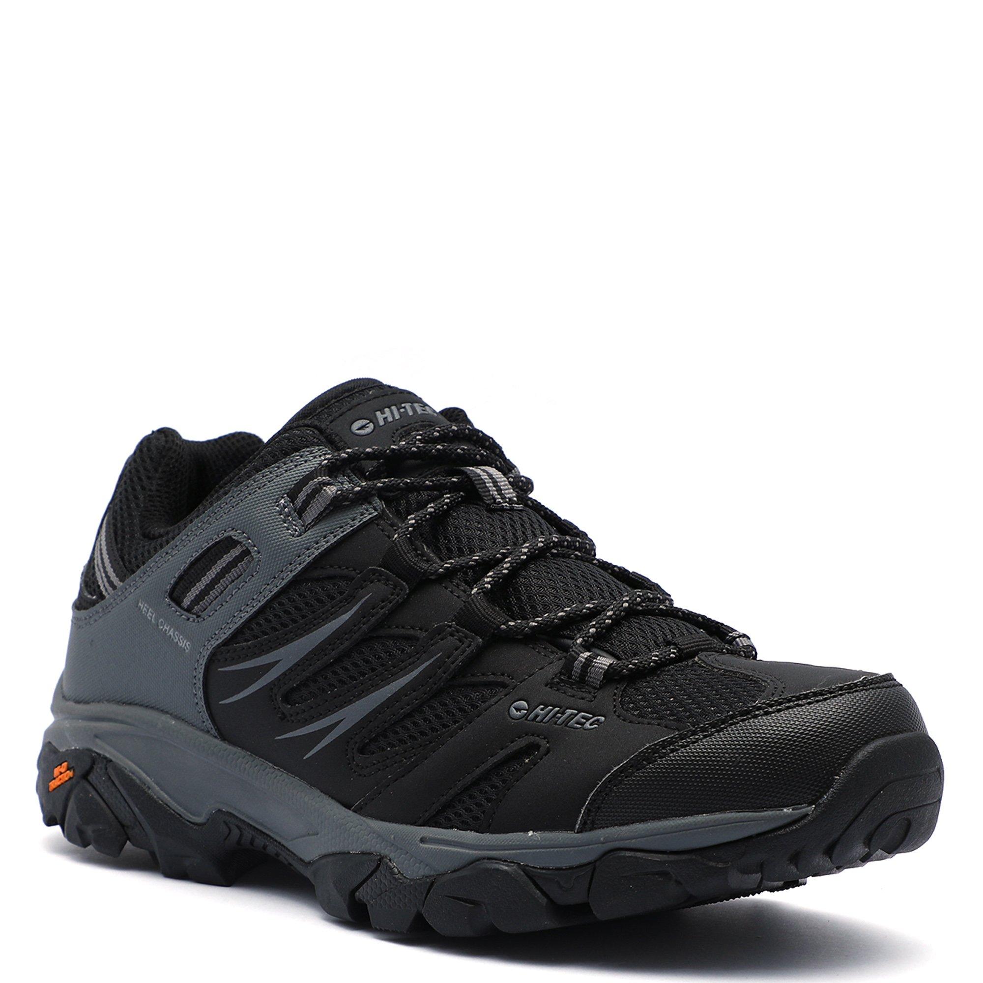 Black/Graphite - Hi Tec - Tarantula Mens Low WP Walking Boots - 5
