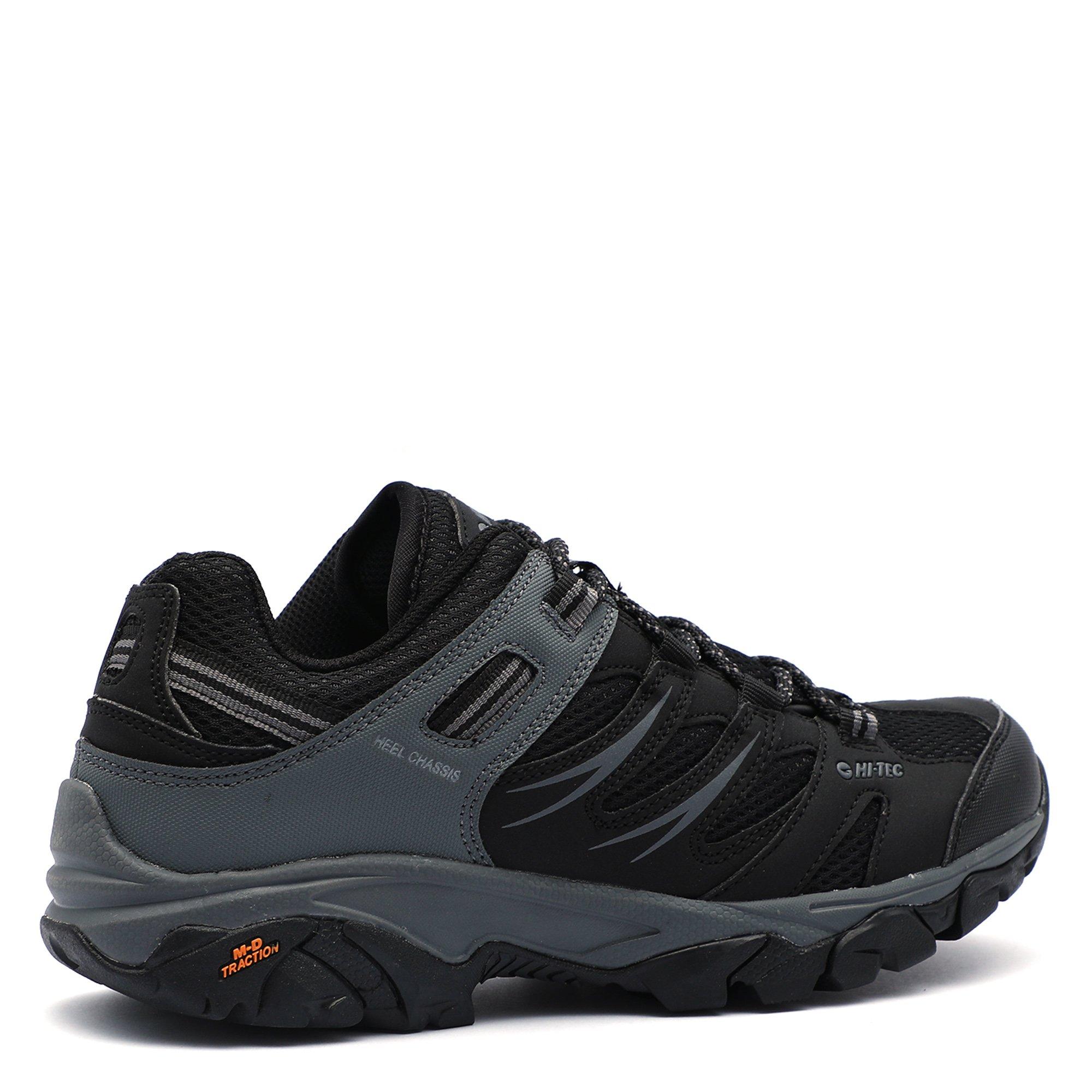 Black/Graphite - Hi Tec - Tarantula Mens Low WP Walking Boots - 6