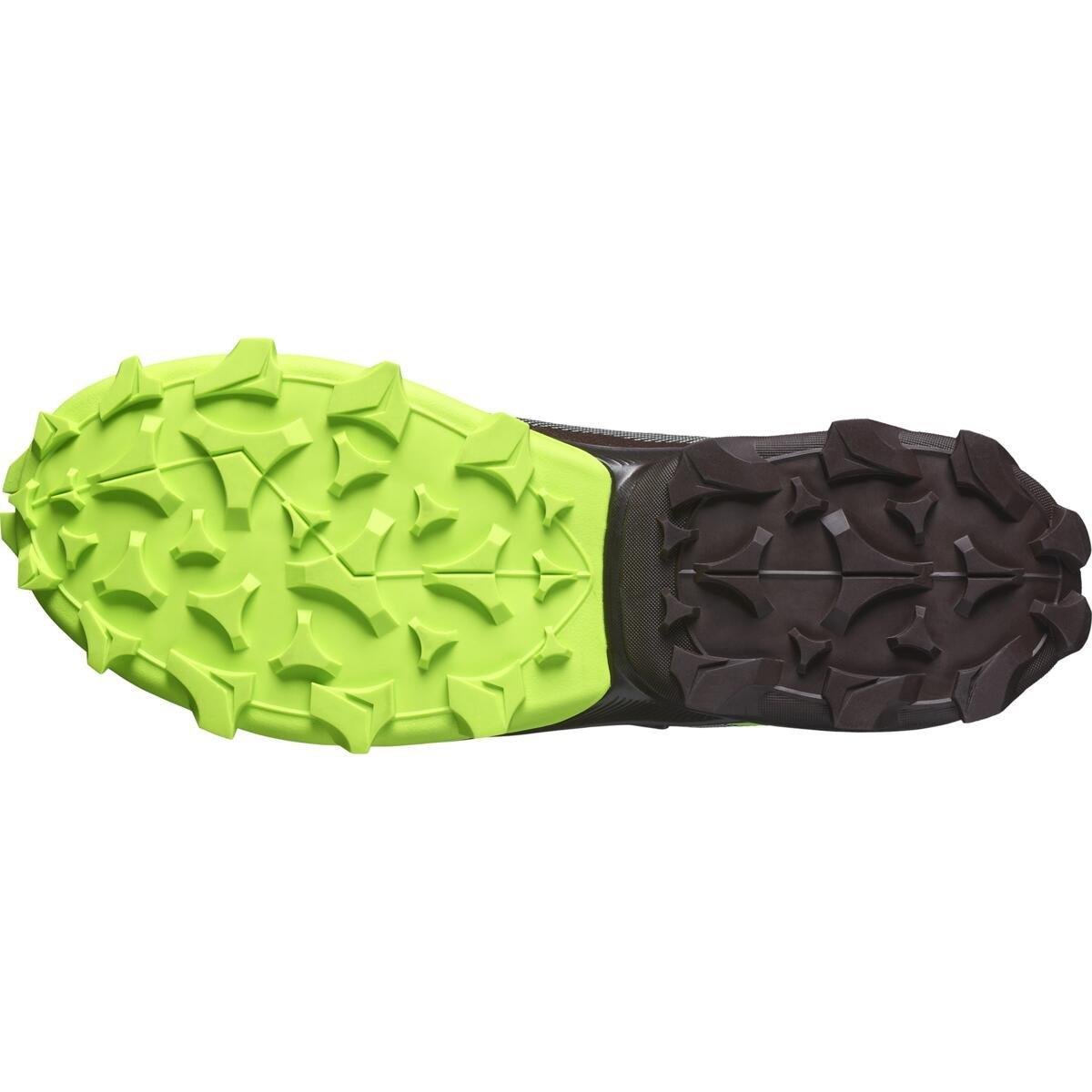 Black/Green - Salomon - Crossover 2 GTX Mens Walking Shoe - 6