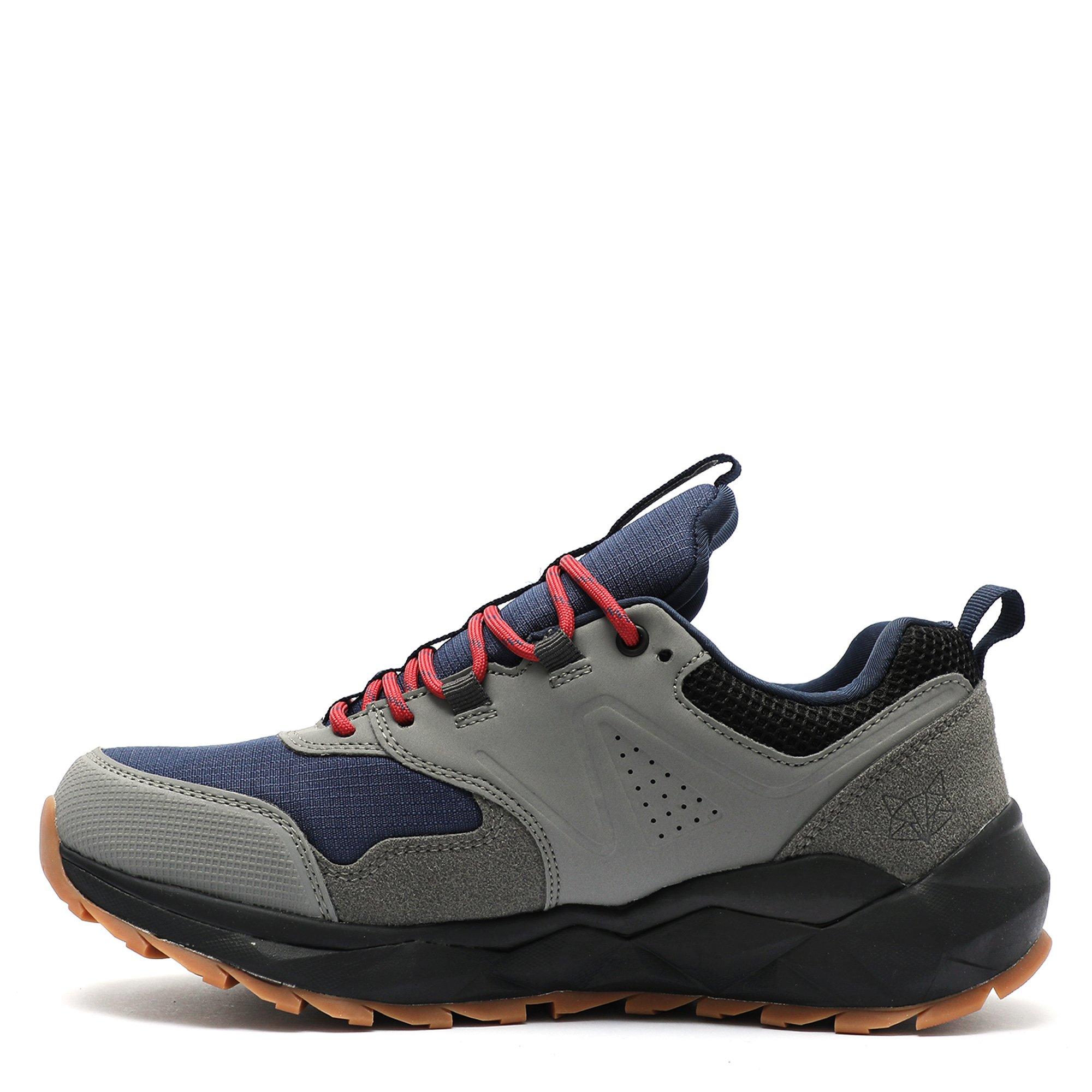 Steel/Blk/Navy - Hi Tec - Geo Fox Waterproof Hiking Shoes Mens - 2