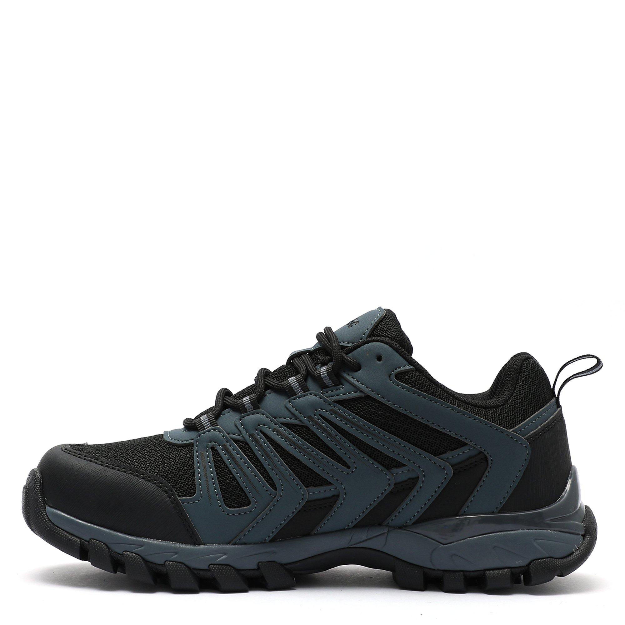 Black/Blue - Hi Tec - Grand Paradiso Mens Low Trekking Shoes - 2