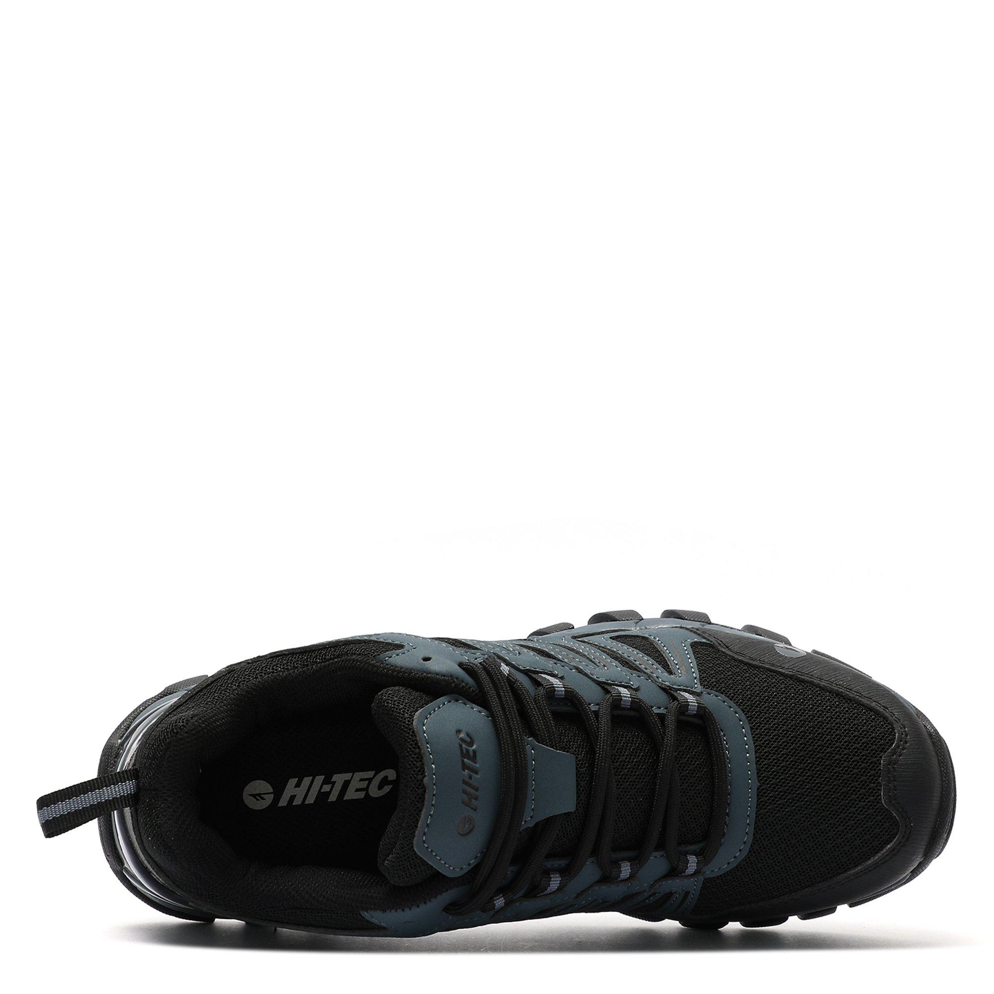 Black/Blue - Hi Tec - Grand Paradiso Mens Low Trekking Shoes - 3